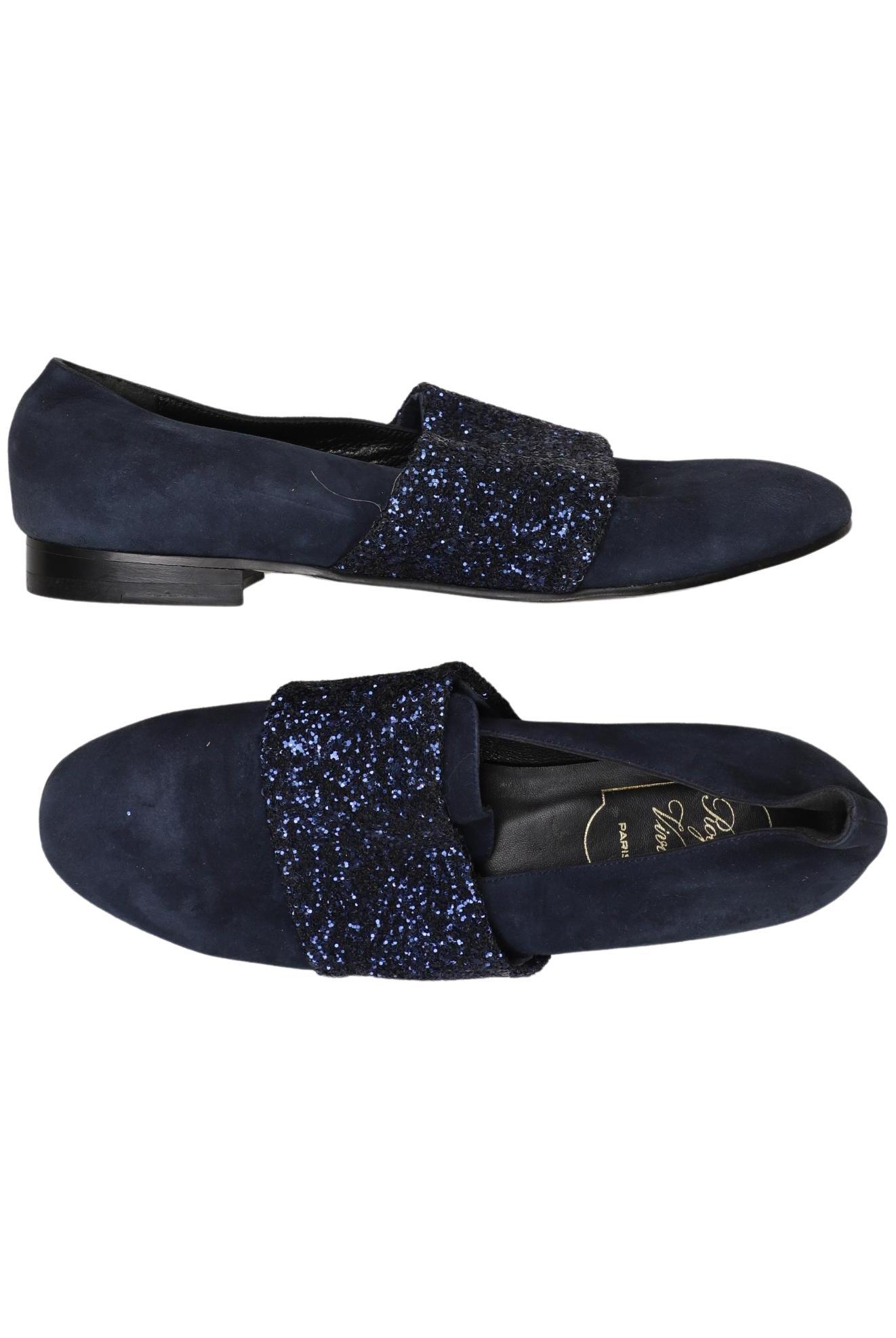 

Roger Vivier Damen Halbschuh, marineblau, Gr. 37