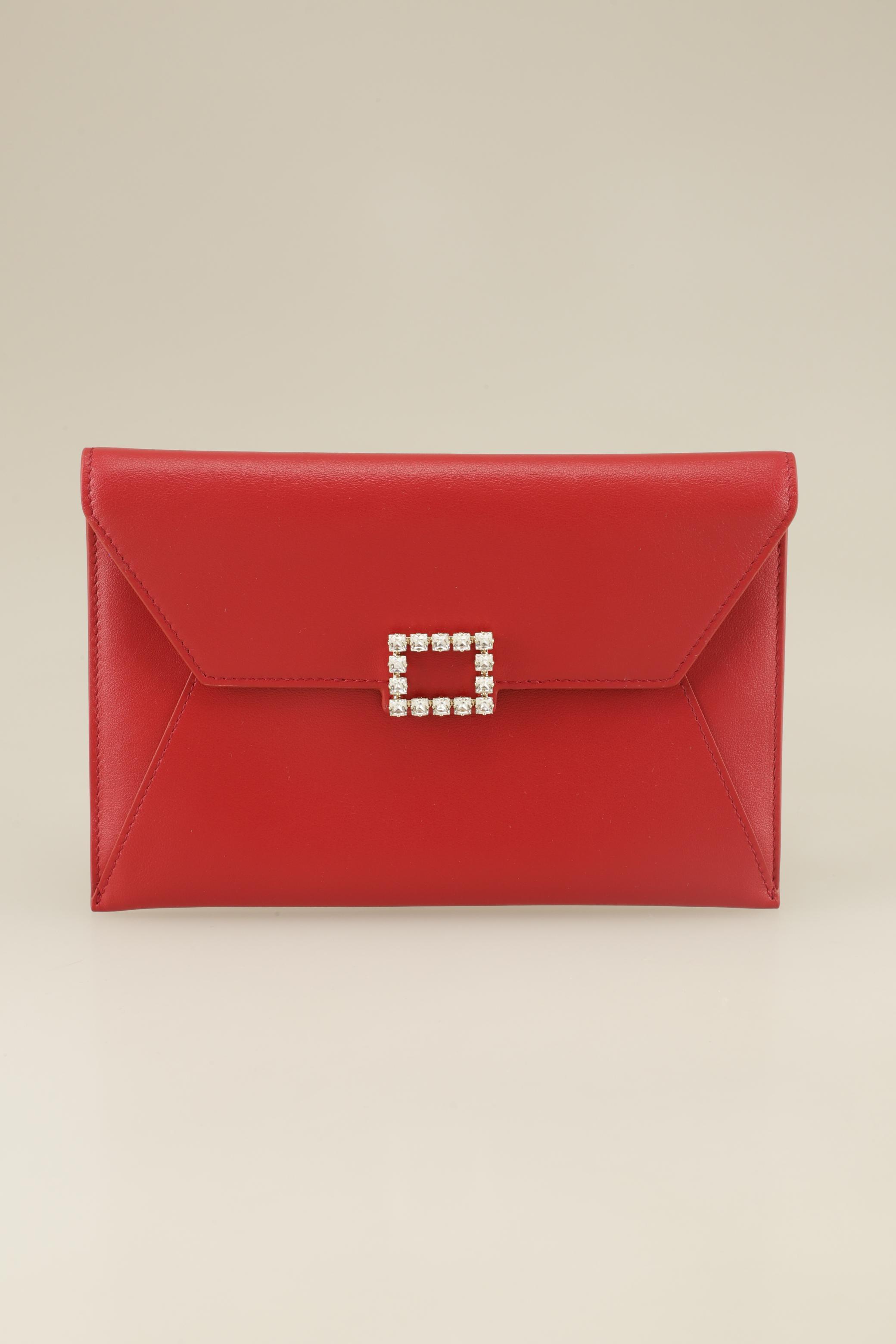 

Roger Vivier Damen Handtasche, rot, Gr.