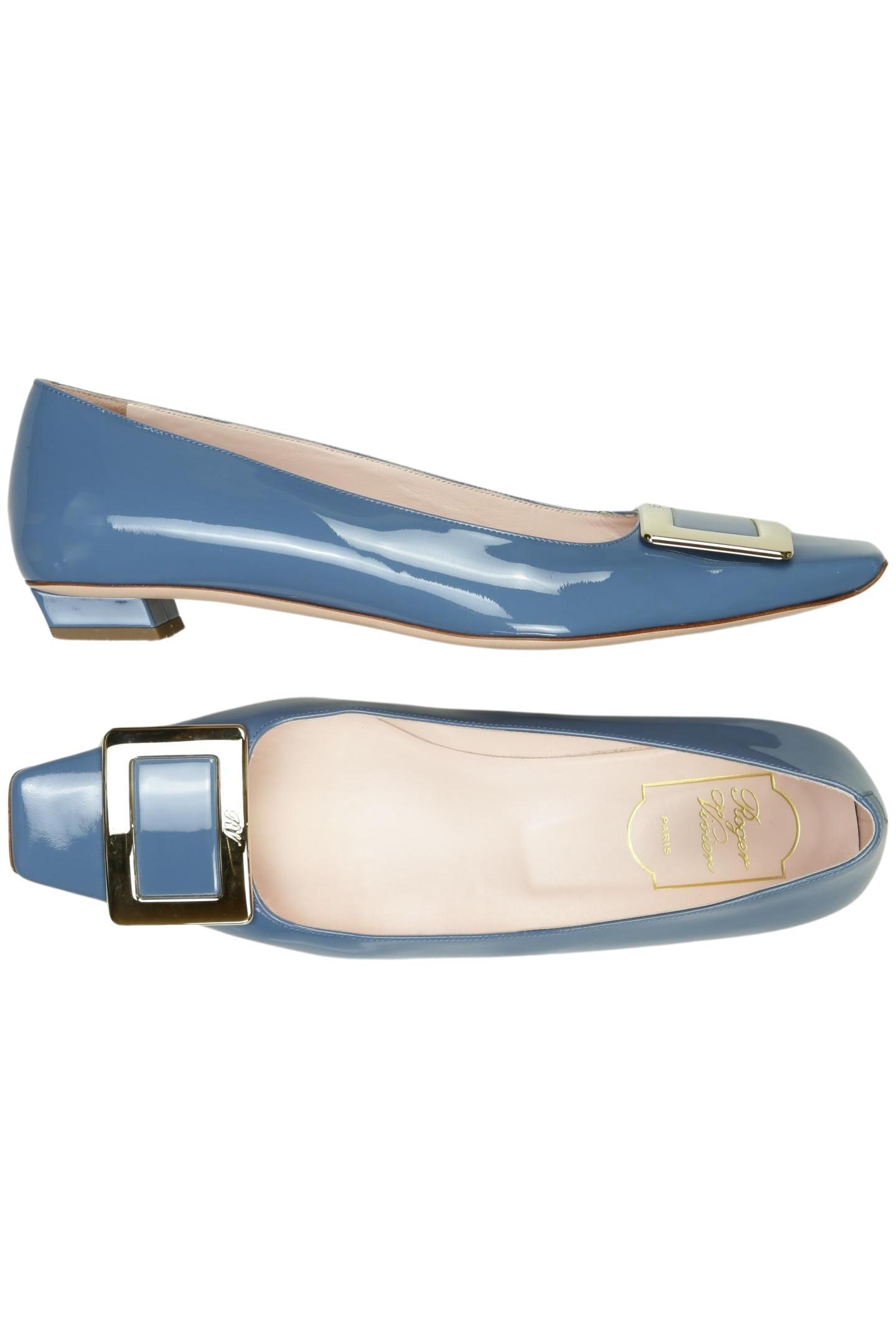

Roger Vivier Damen Ballerinas, blau, Gr. 40