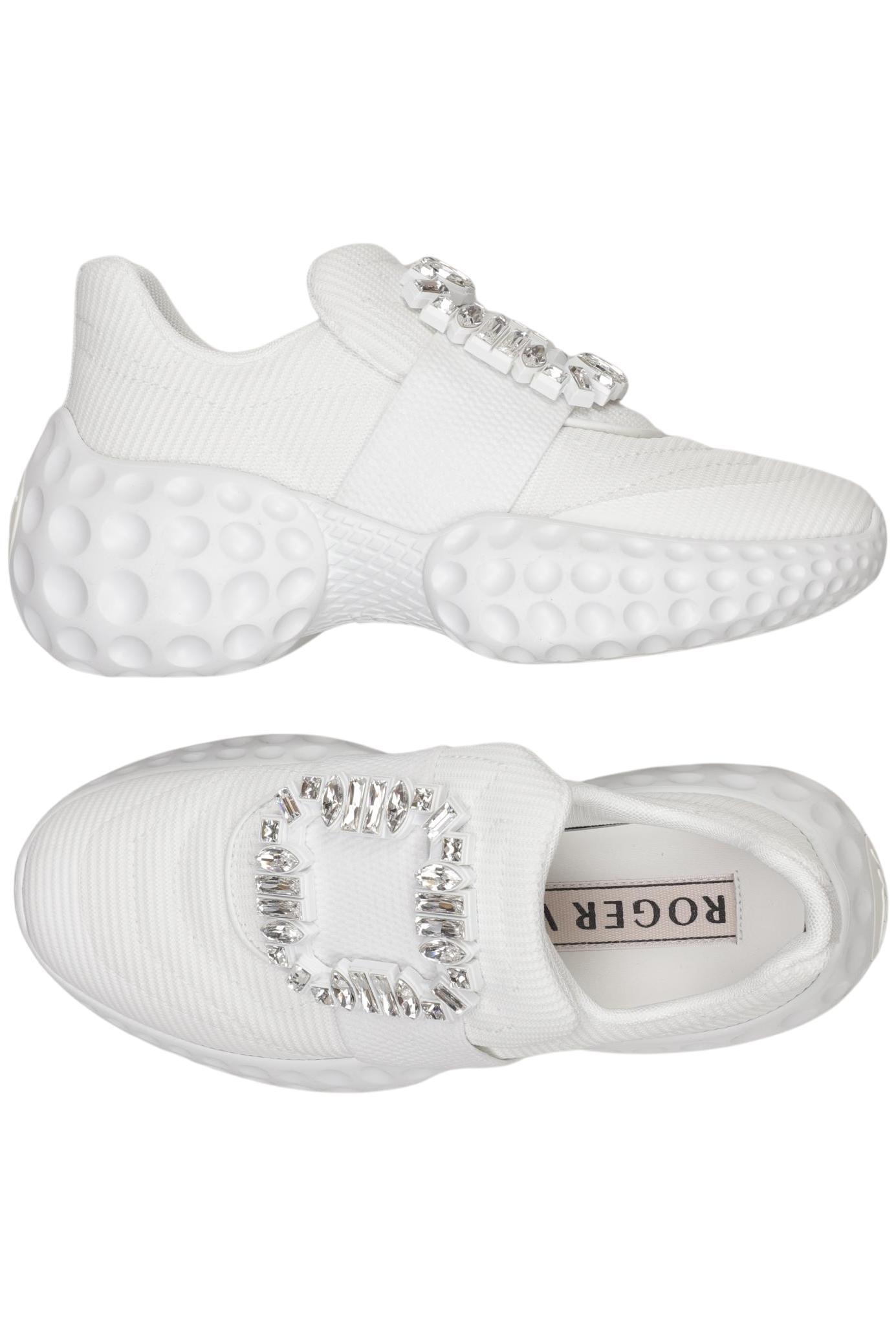 

Roger Vivier Damen Sneakers, weiß, Gr. 34