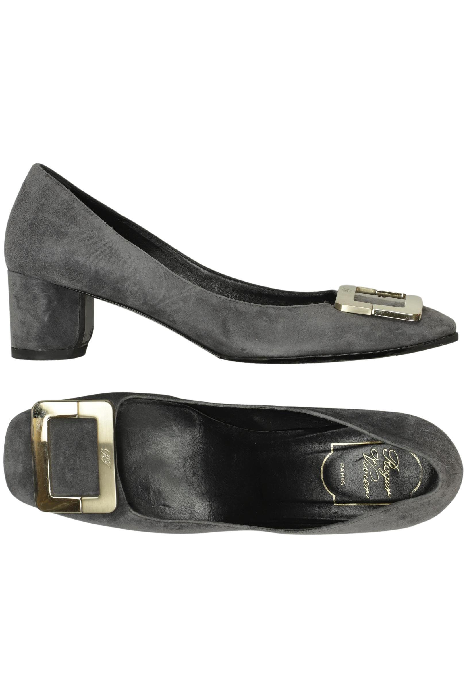 

Roger Vivier Damen Pumps, grau, Gr. 38