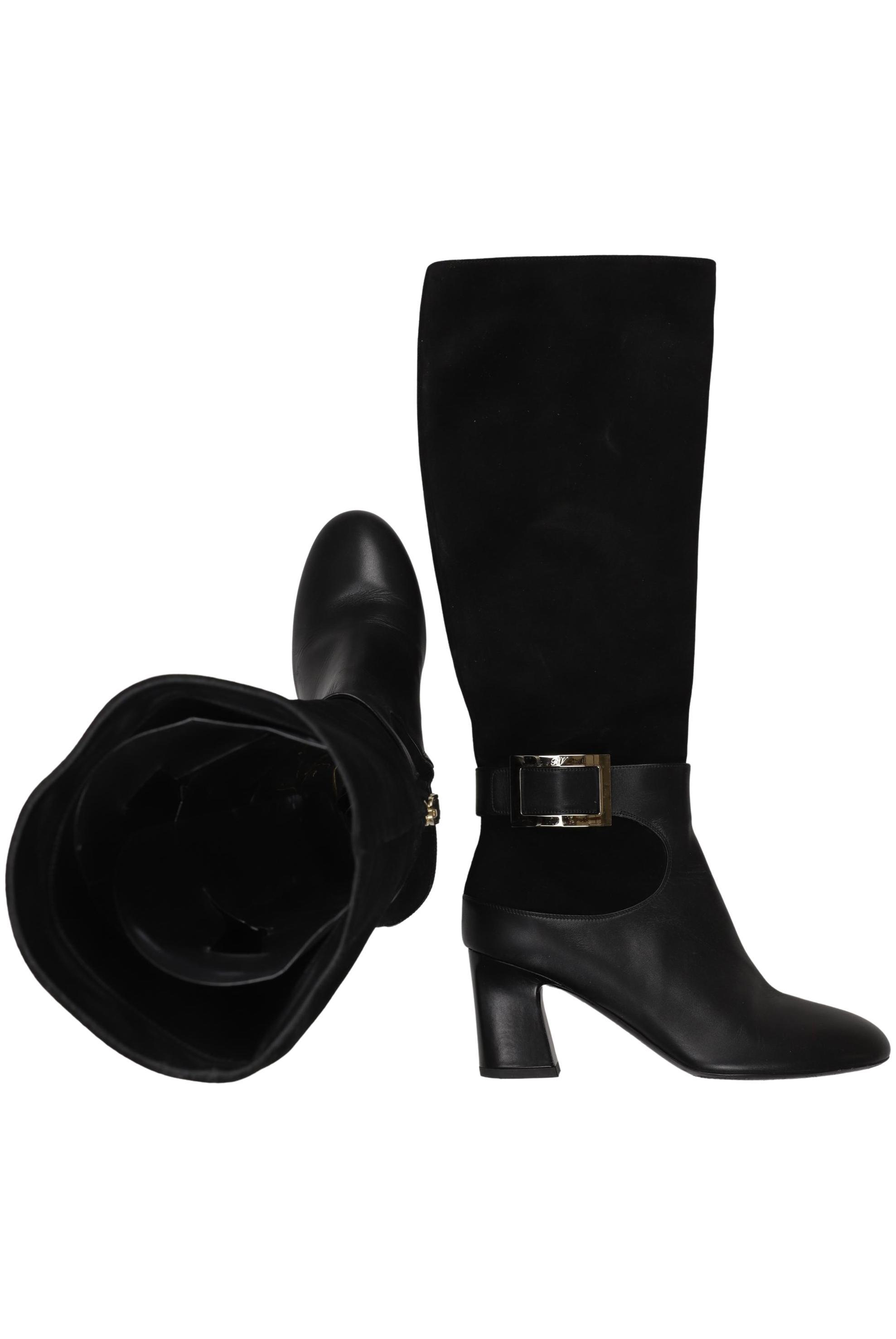 

Roger Vivier Damen Stiefel, schwarz, Gr. 35.5