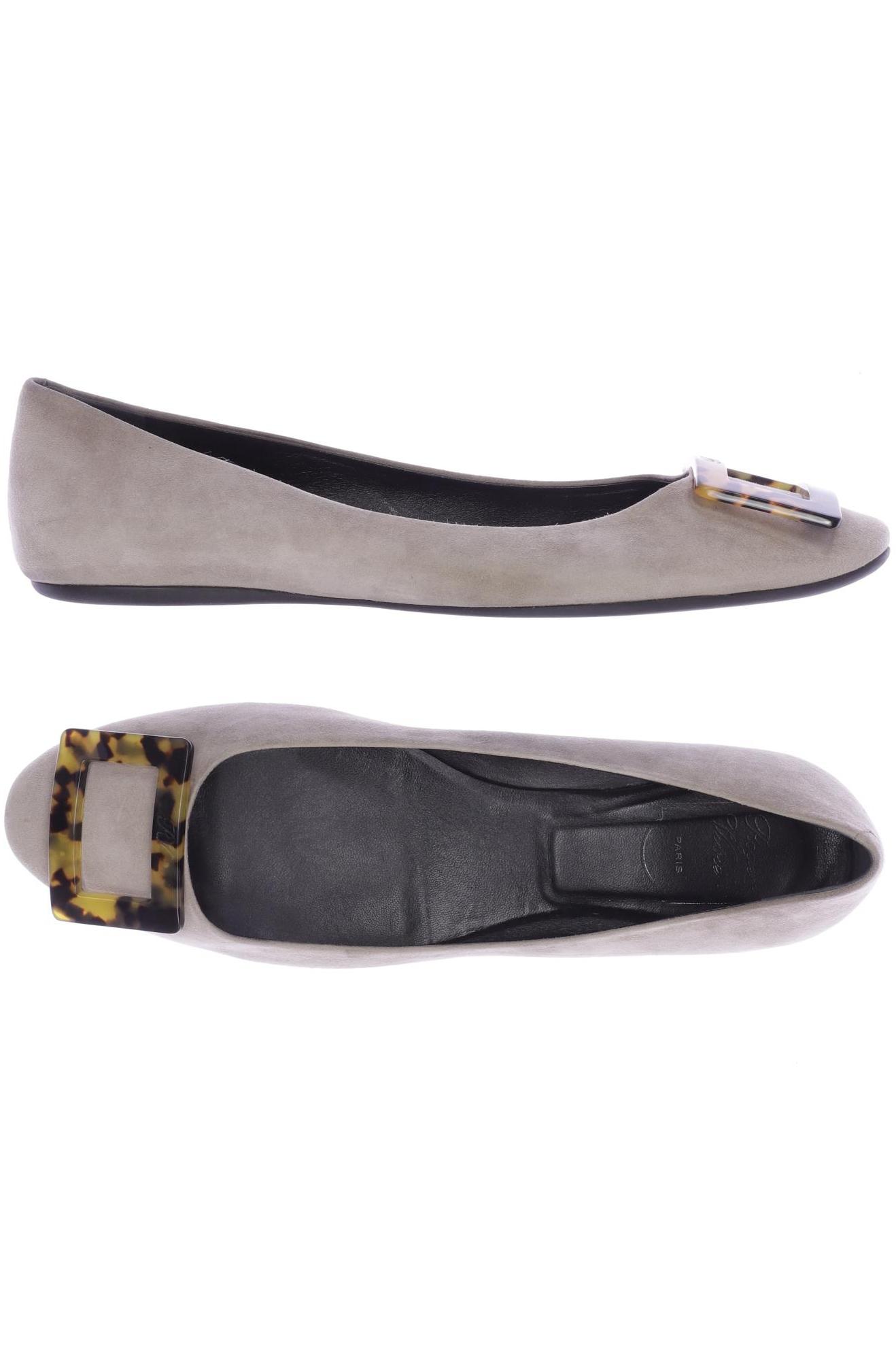 

Roger Vivier Damen Ballerinas, beige, Gr. 42