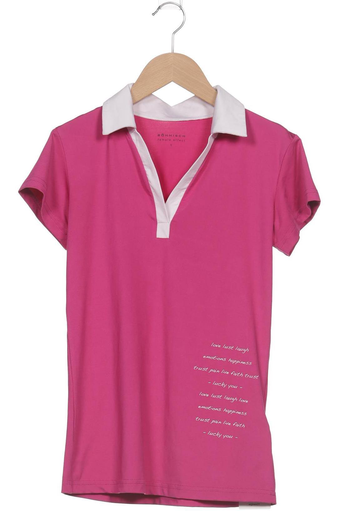 

Rohnisch Damen Poloshirt, pink, Gr. 36