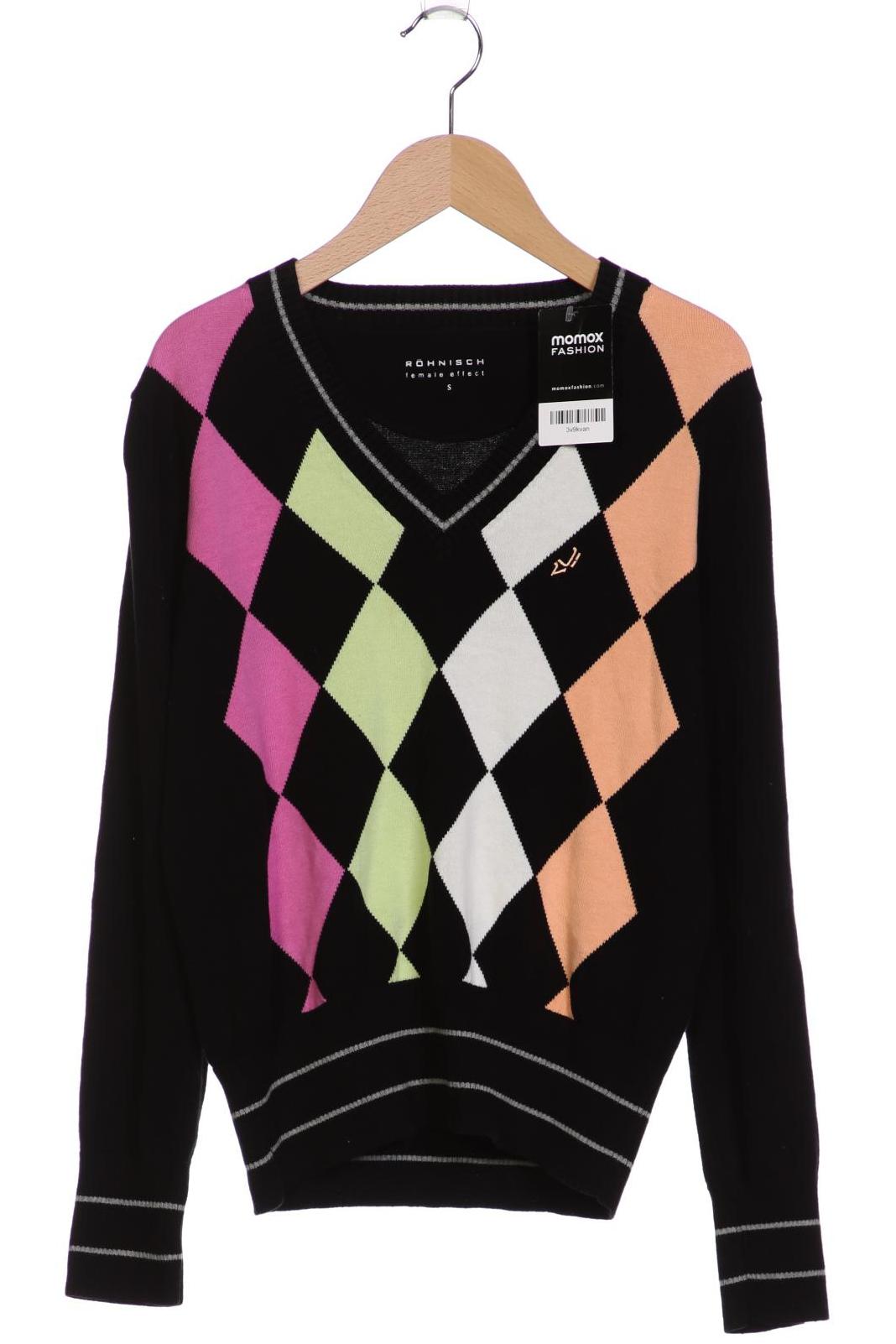 

Rohnisch Damen Pullover, schwarz, Gr. 36