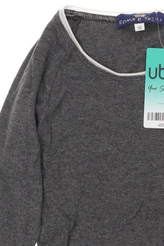 Thumbnail - Roma e Toska Mädchen Langarmshirt, grau, Gr. 140
