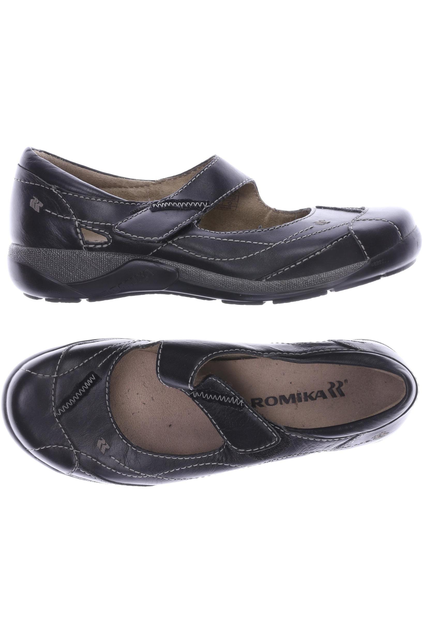 

Romika Damen Ballerinas, schwarz