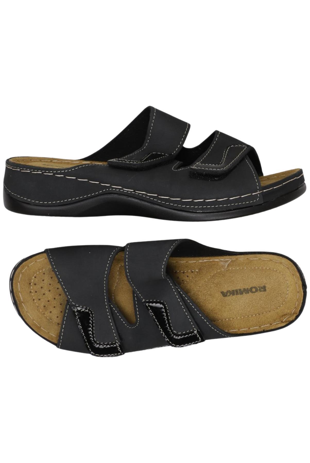 

Romika Damen Sandale, schwarz, Gr. 39