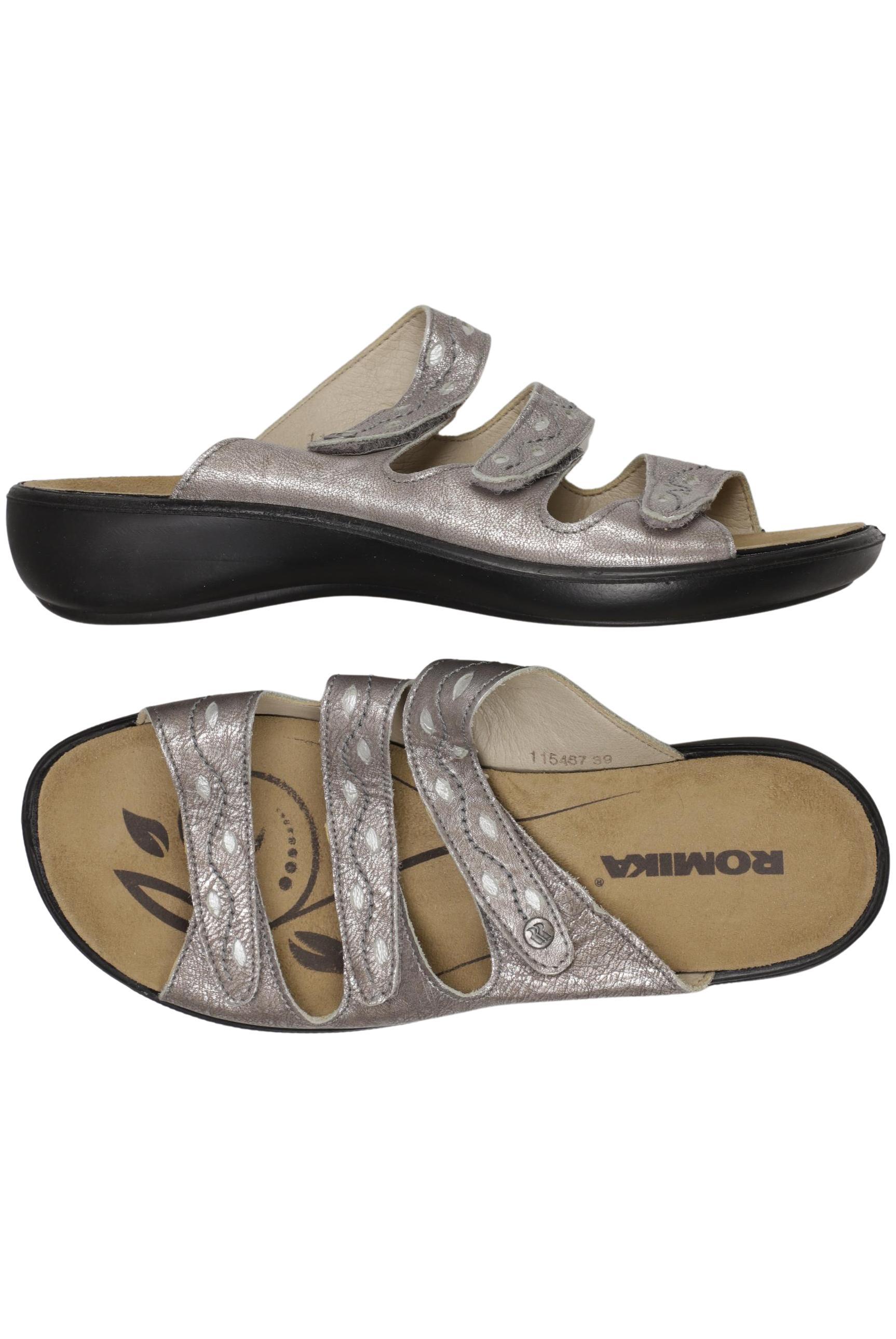 

Romika Damen Sandale, silber, Gr. 39
