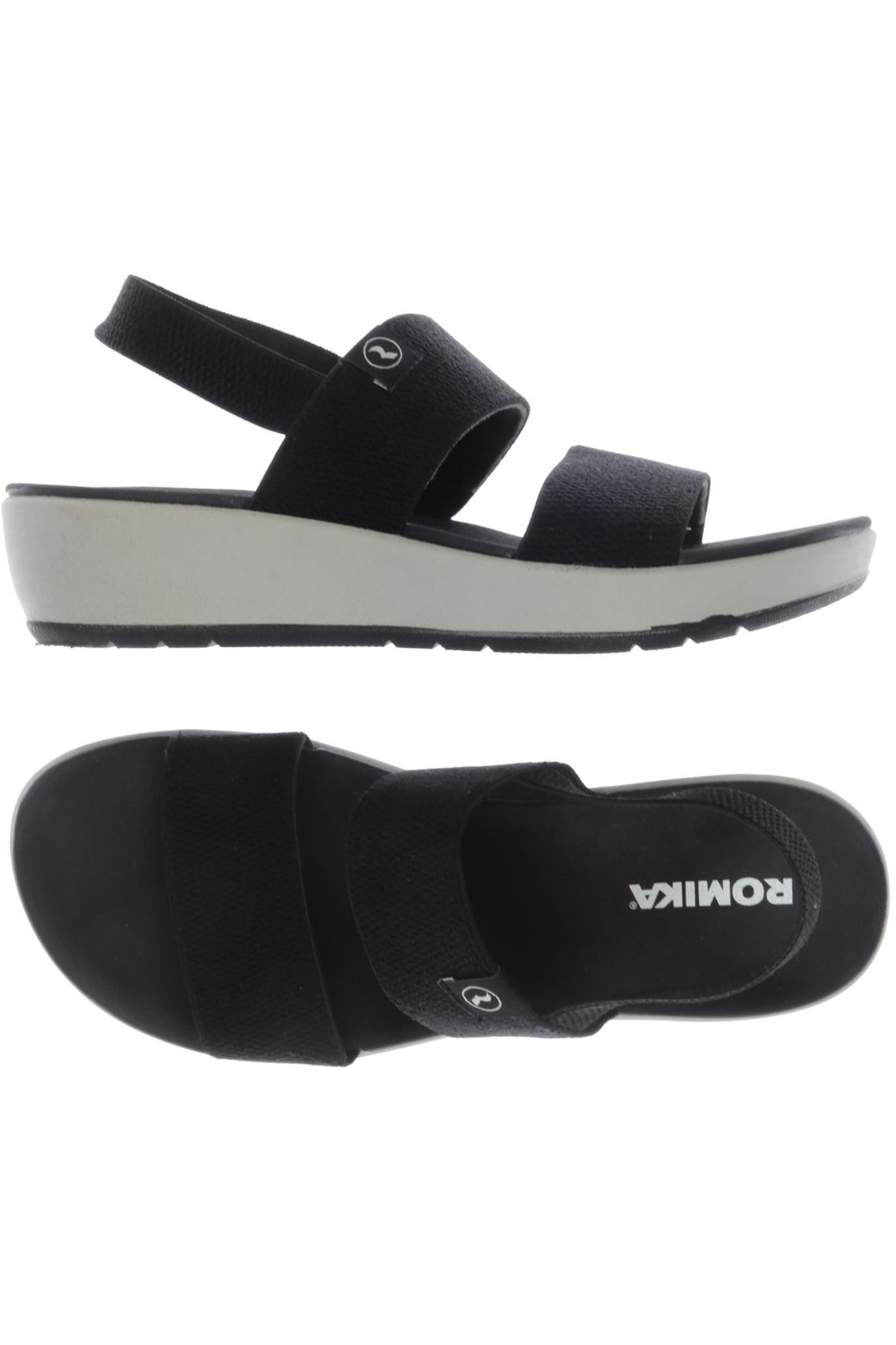 

Romika Damen Sandale, schwarz, Gr. 36