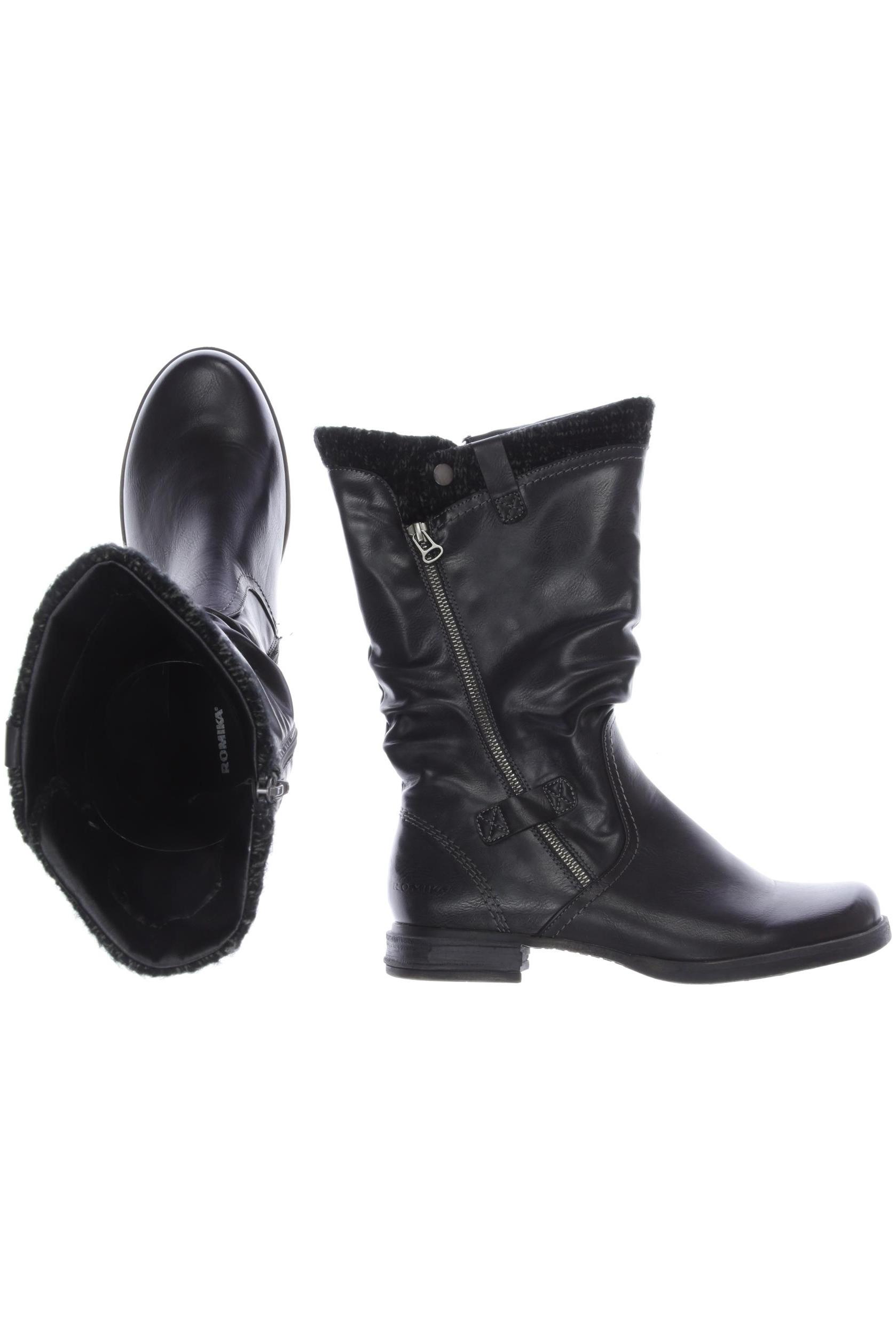 

Romika Damen Stiefel, schwarz, Gr. 41