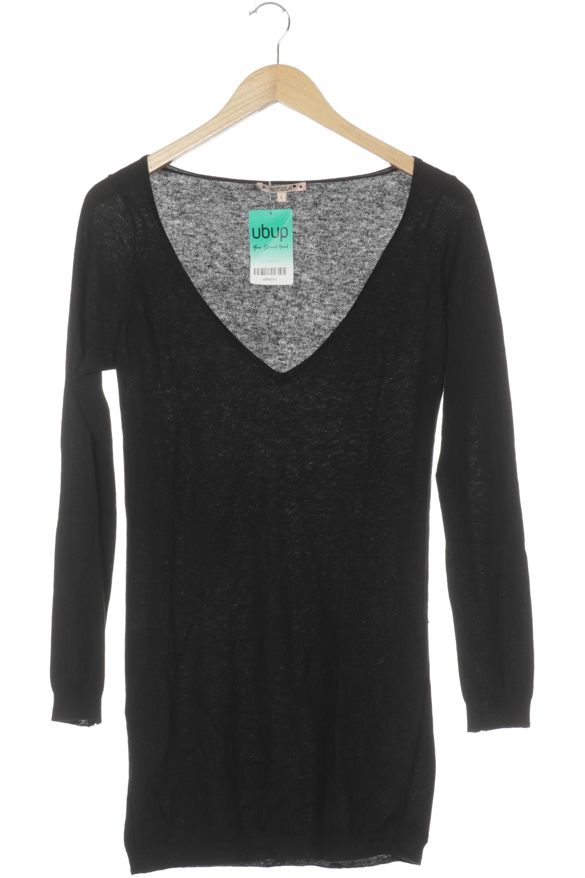 

Rosa Cashmere Damen Pullover, schwarz, Gr.