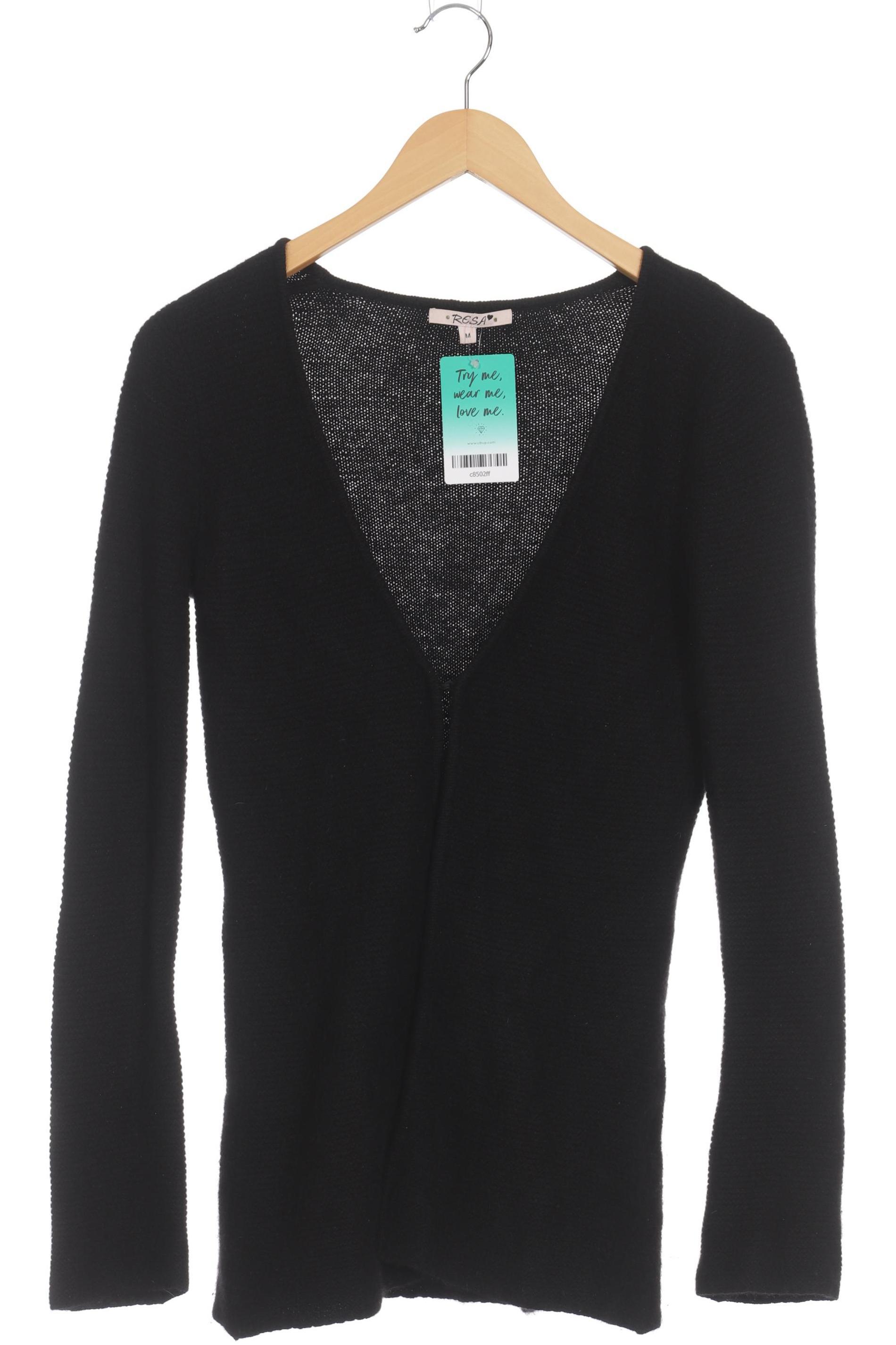 

Rosa Cashmere Damen Strickjacke, schwarz, Gr.