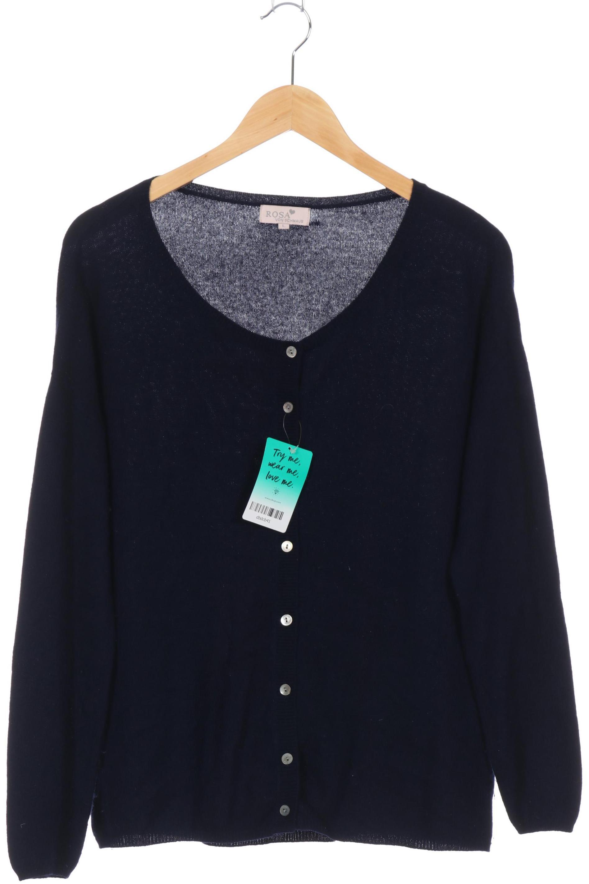 

Rosa von Schmaus Damen Strickjacke, blau, Gr.