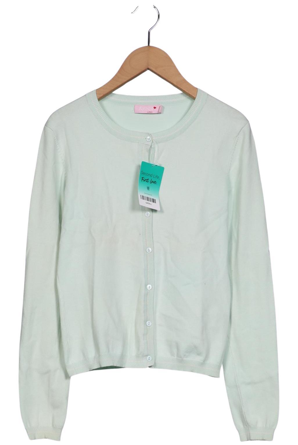 

Rosa Cashmere Damen Strickjacke, türkis, Gr. 36