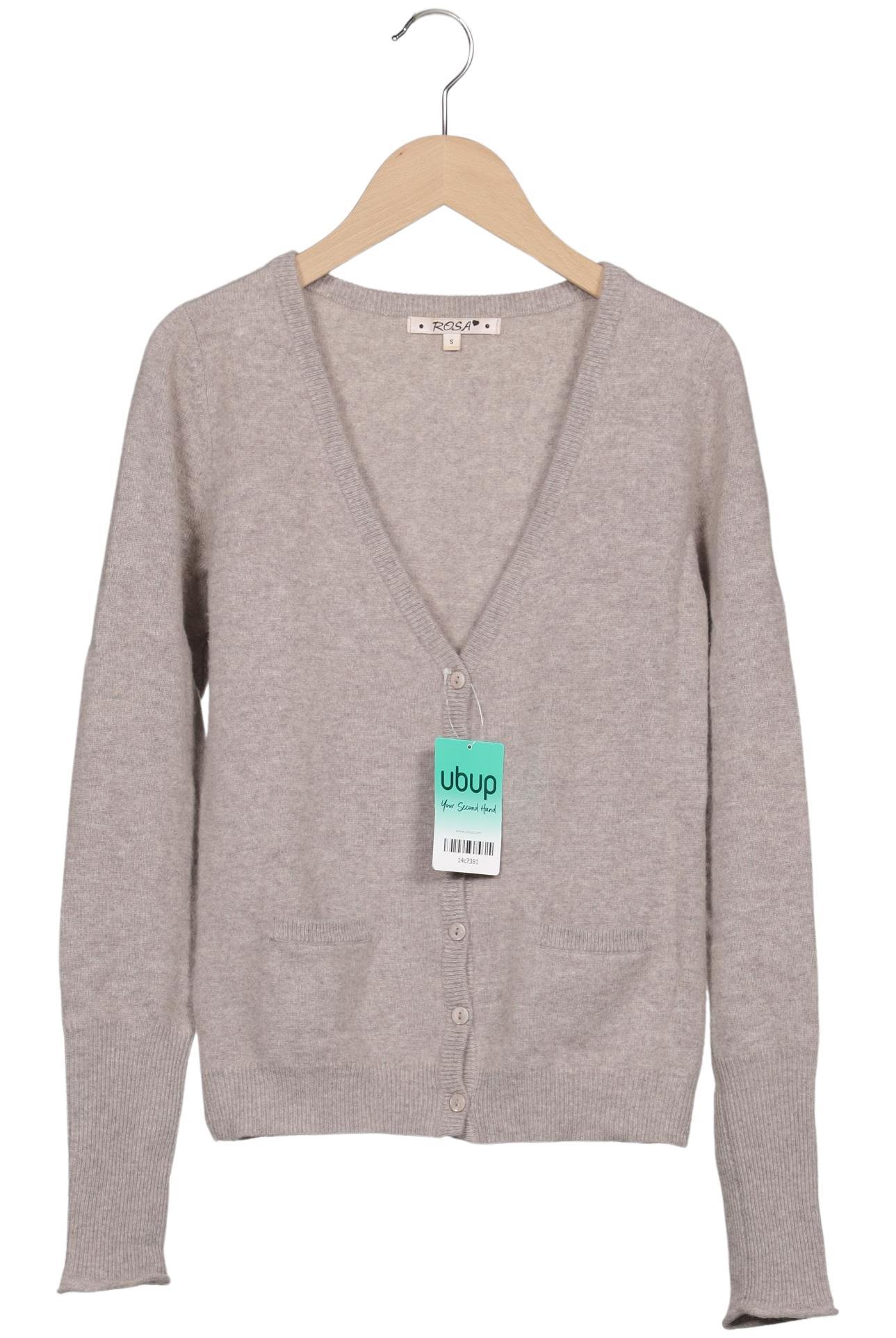 

Rosa Cashmere Damen Strickjacke, grau, Gr. 36