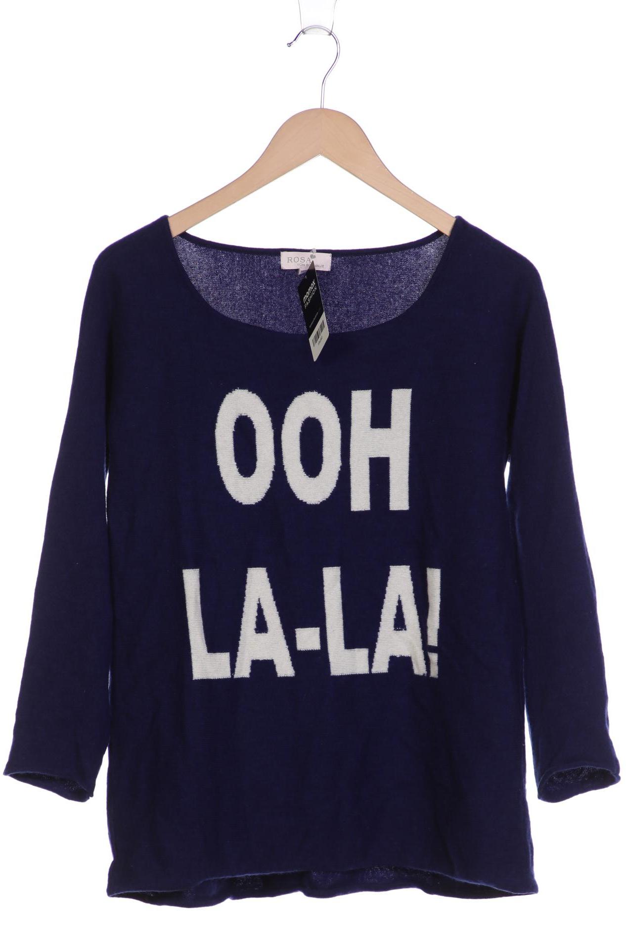 

Rosa von Schmaus Damen Pullover, marineblau, Gr. 44