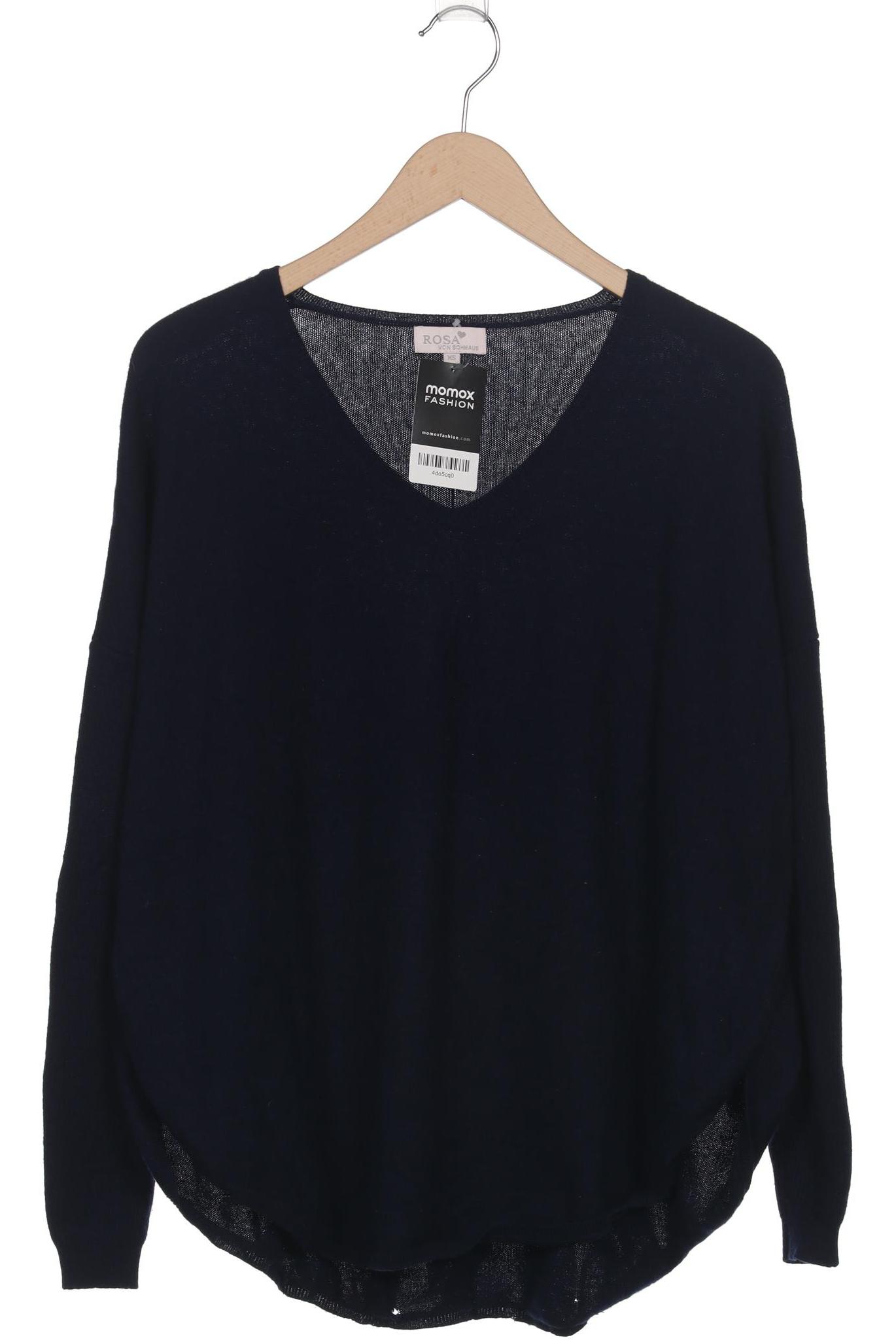 

Rosa von Schmaus Damen Pullover, marineblau, Gr. 34
