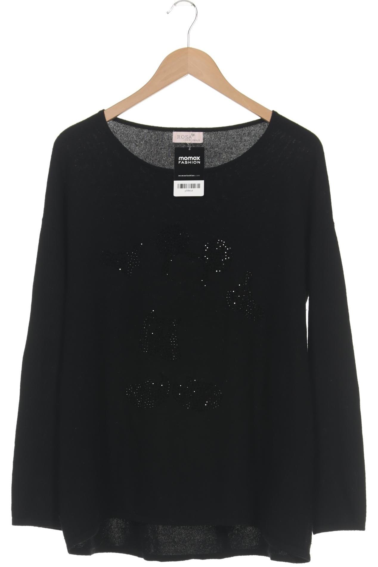 

Rosa von Schmaus Damen Pullover, schwarz, Gr. 44