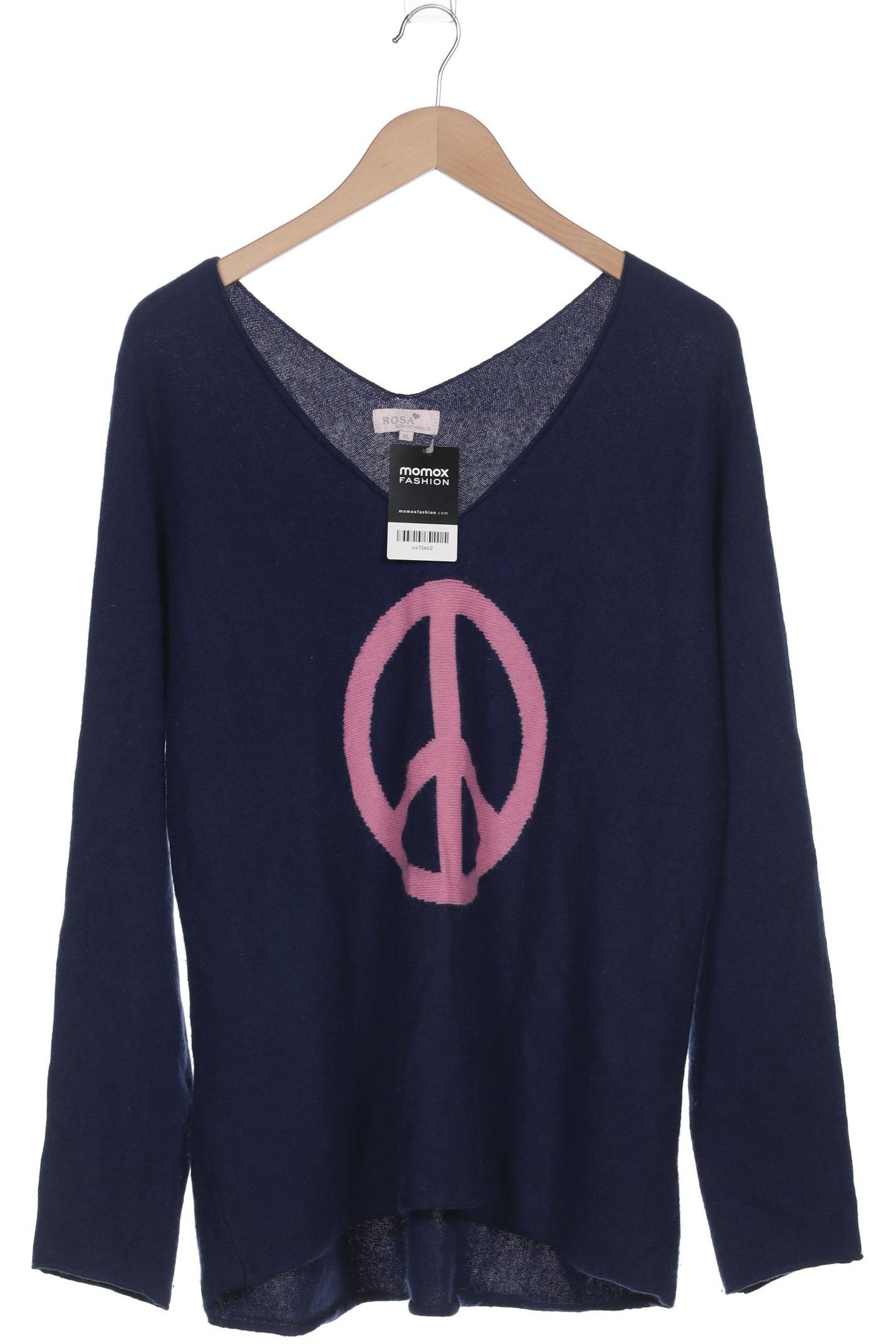 

Rosa von Schmaus Damen Pullover, marineblau, Gr. 44