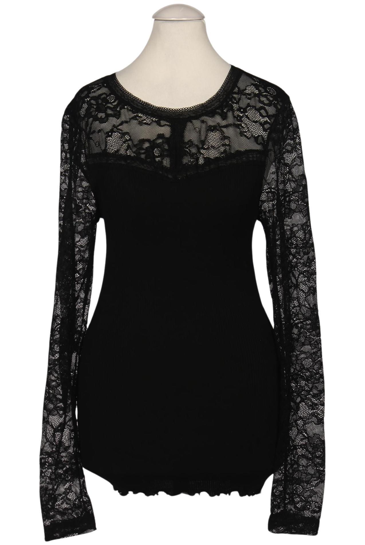 Thumbnail - Rosemunde Damen Langarmshirt, schwarz, Gr. 42
