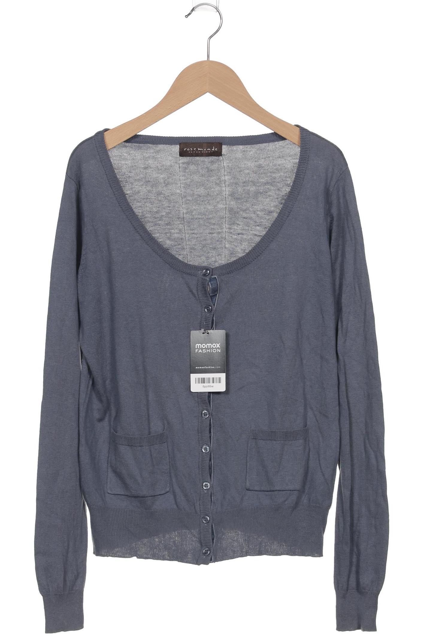 

Rosemunde Damen Strickjacke, blau, Gr. 38