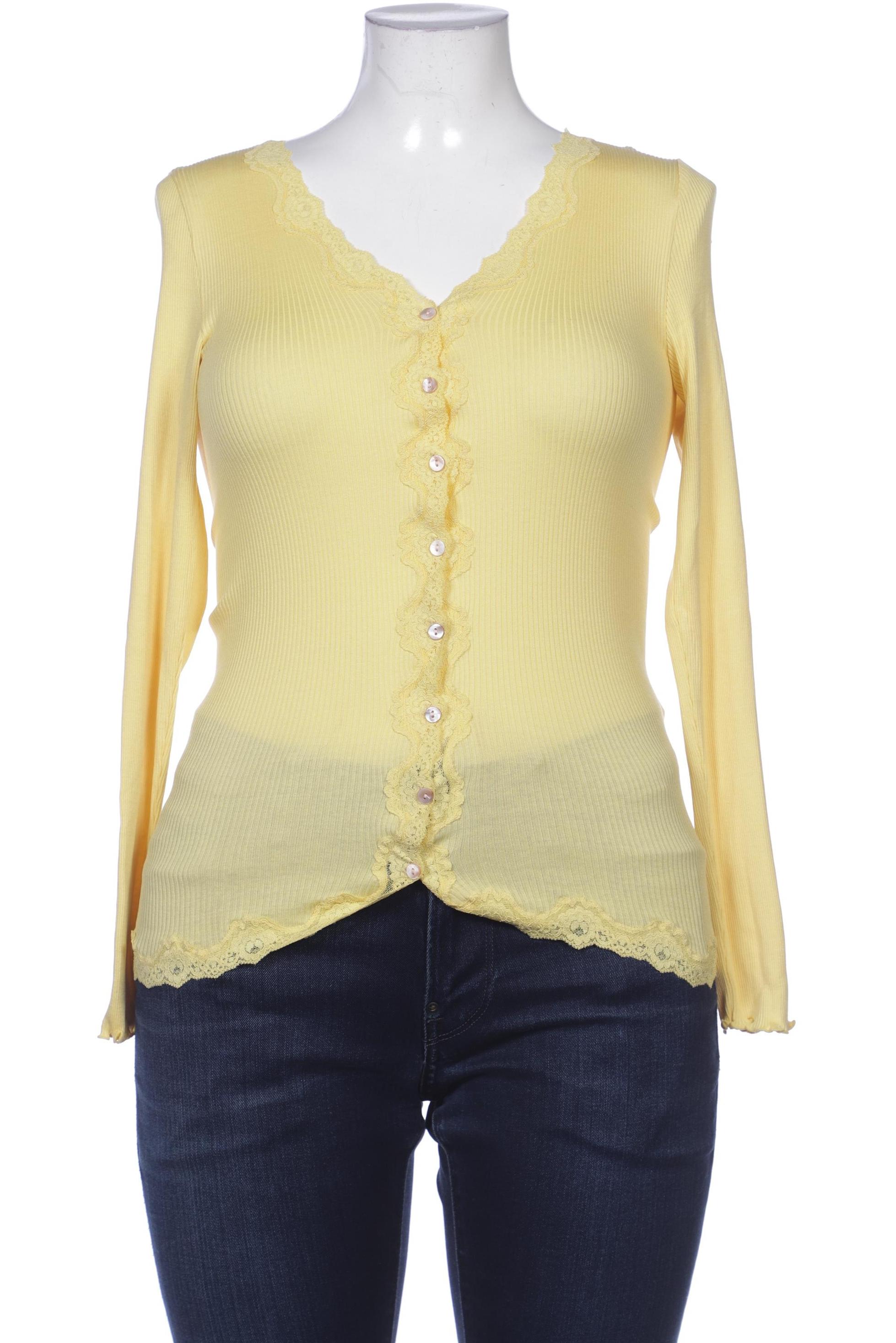 

Rosemunde Damen Strickjacke, gelb, Gr. 44