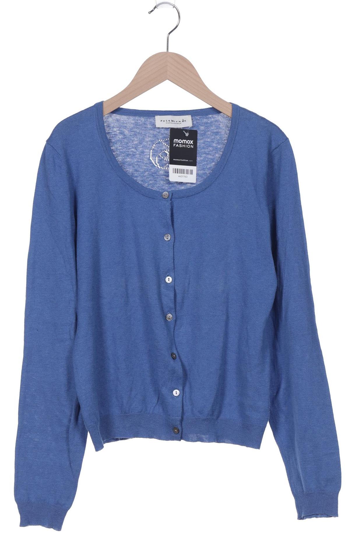 

Rosemunde Damen Strickjacke, blau, Gr. 38
