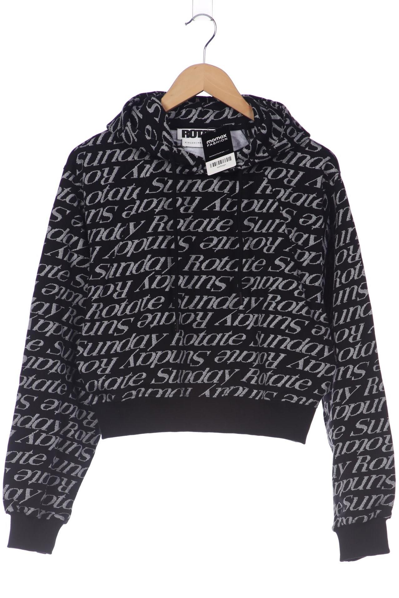 

Rotate Birger Christensen Damen Kapuzenpullover, schwarz, Gr. 42