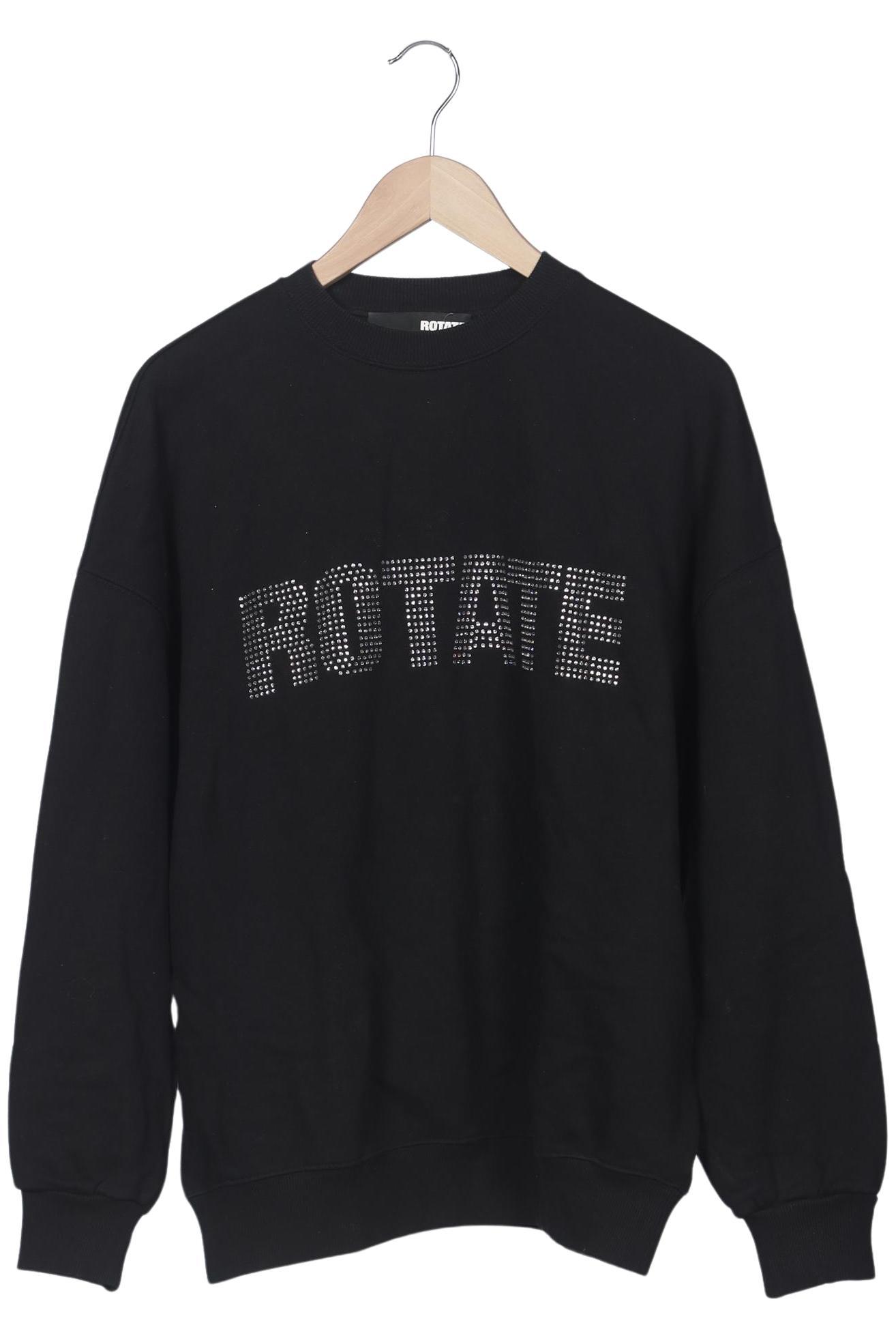 

Rotate Birger Christensen Damen Sweatshirt, schwarz, Gr. 34