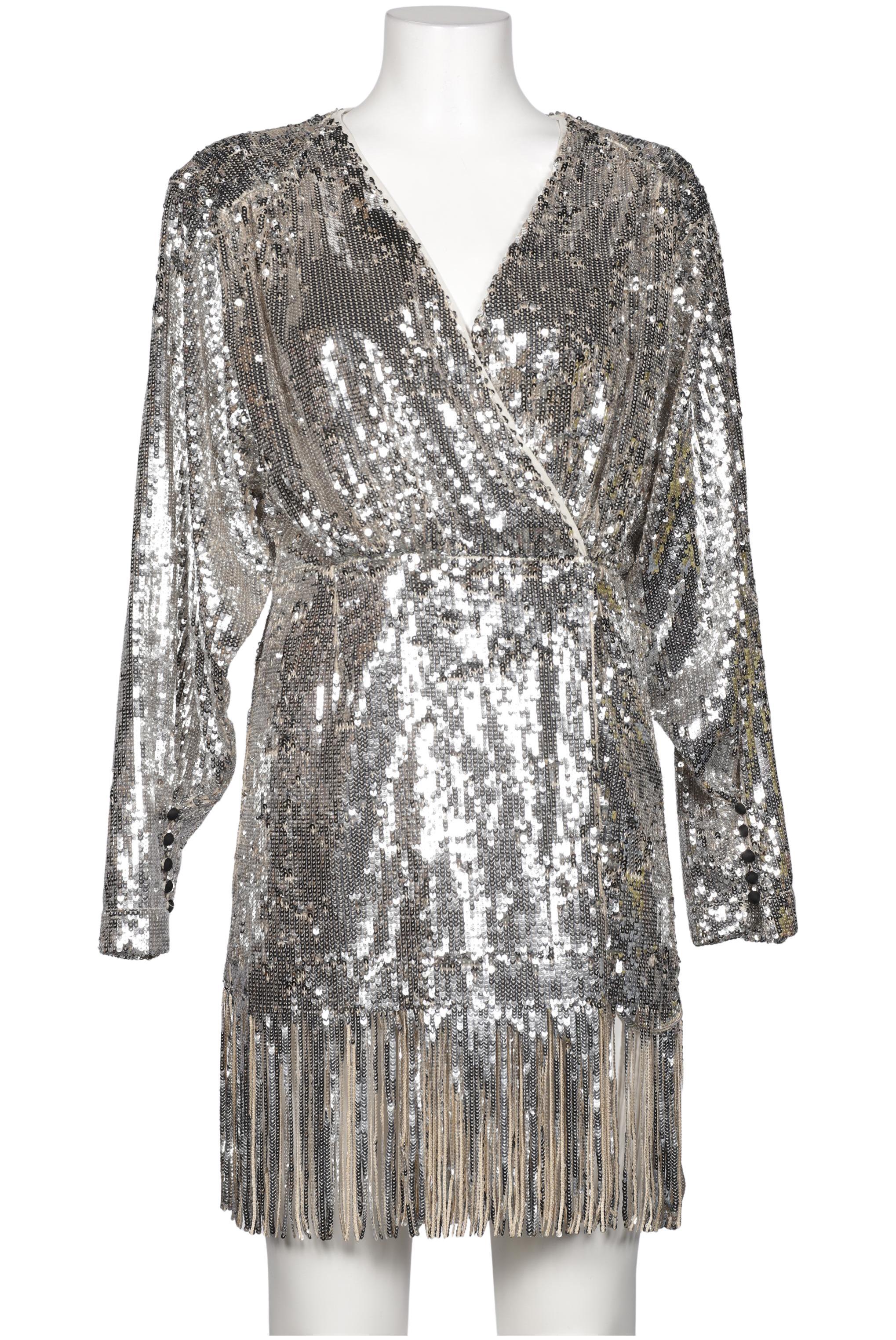 

Rotate Birger Christensen Damen Kleid, silber, Gr. 40