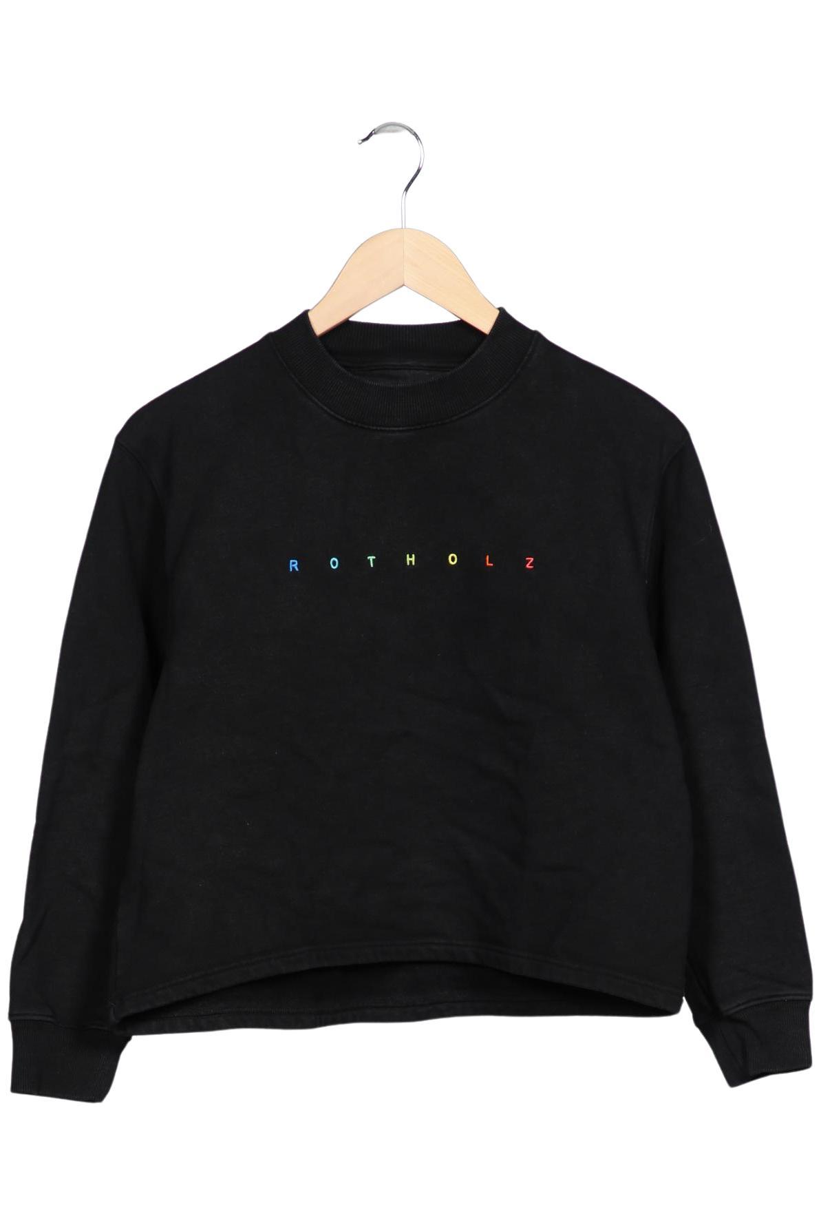 

Rotholz Damen Sweatshirt, schwarz, Gr. 34