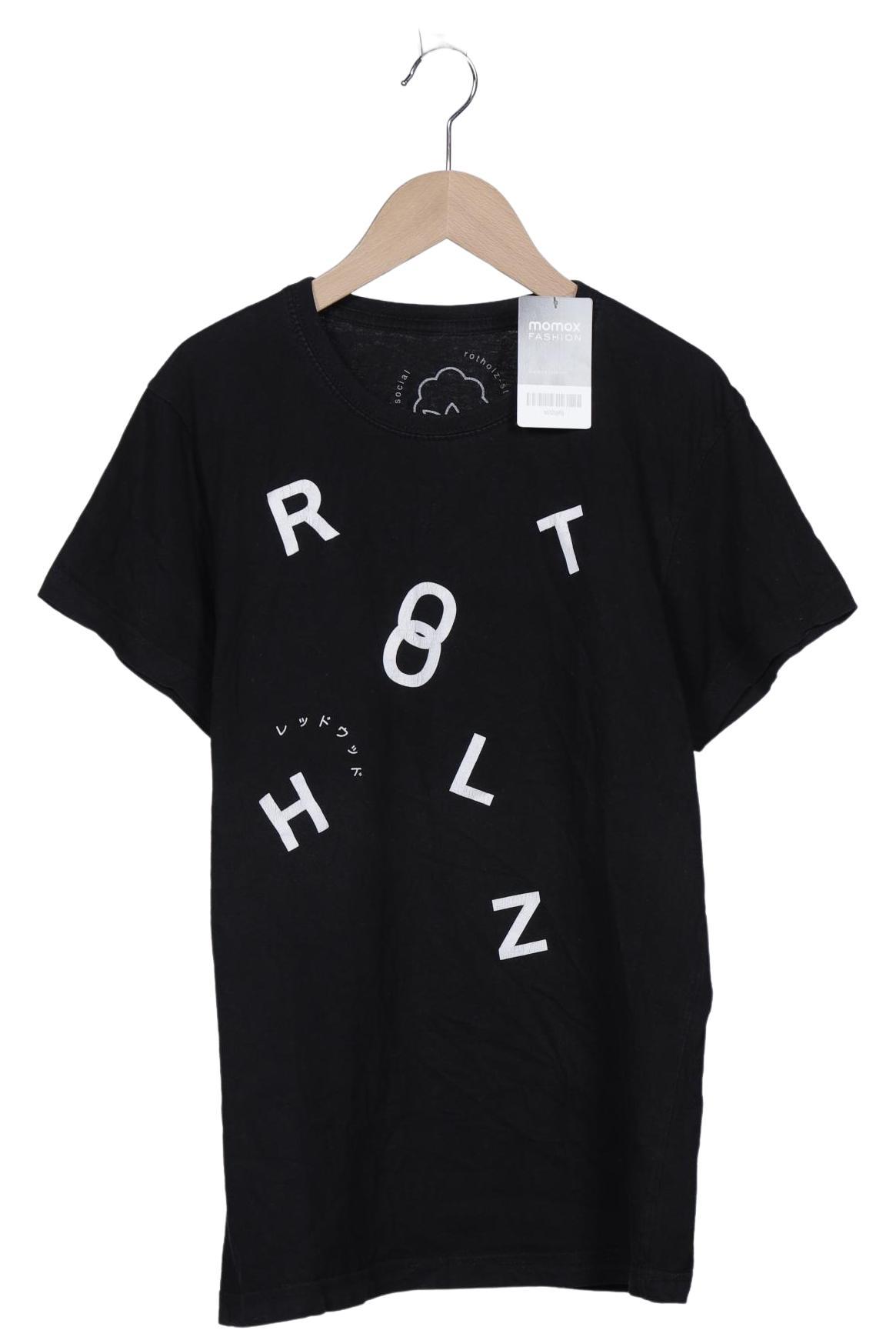 

Rotholz Herren T-Shirt, schwarz, Gr. 48