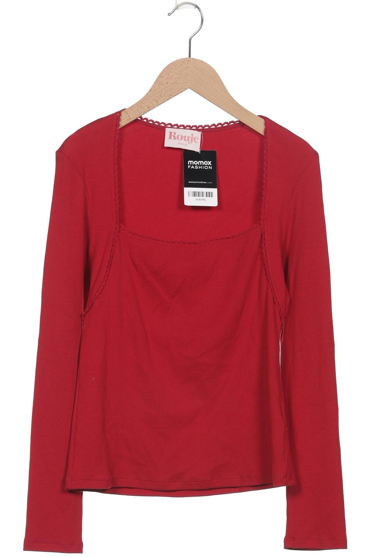 

Rouje Damen Langarmshirt, rot, Gr. 36