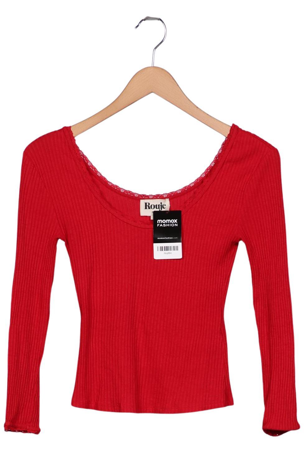 

Rouje Damen Langarmshirt, rot, Gr. 34