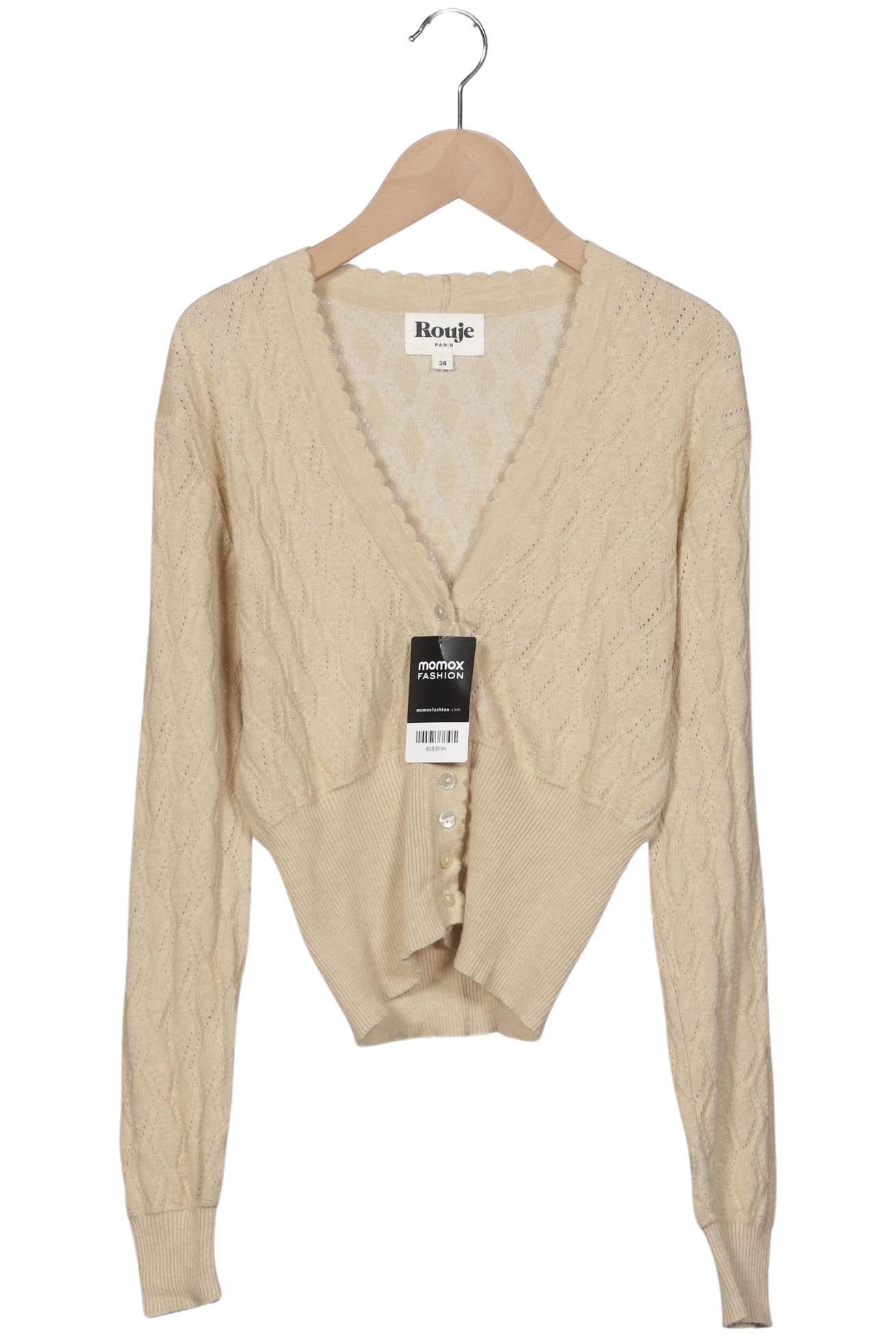 

Rouje Damen Strickjacke, beige, Gr. 34