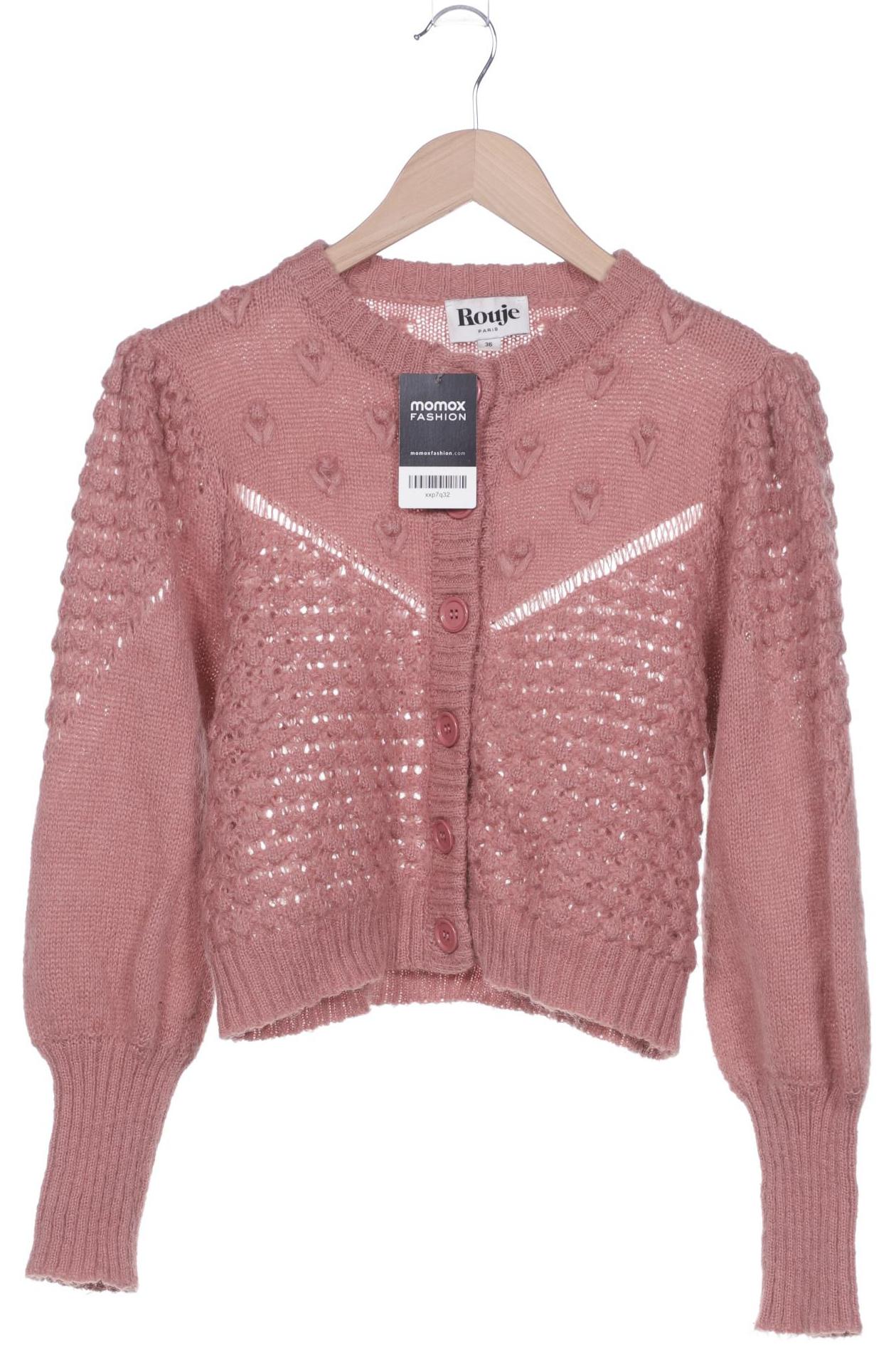 

Rouje Damen Strickjacke, pink, Gr. 36