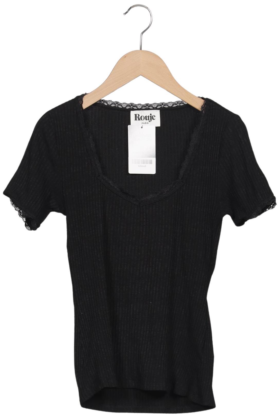 

Rouje Damen T-Shirt, schwarz, Gr. 36