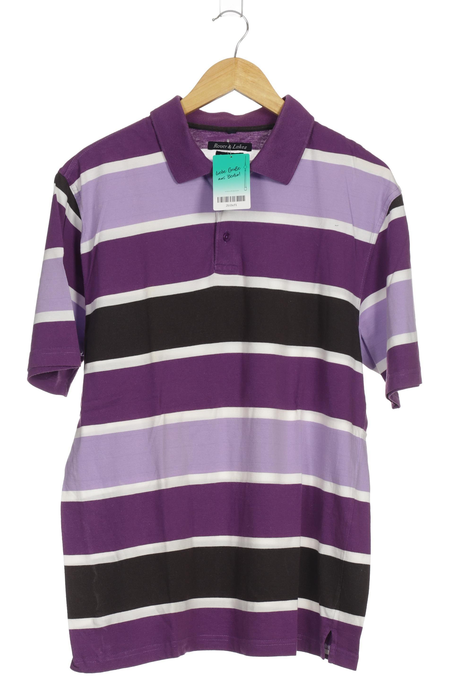 

Rover & Lakes Herren Poloshirt, lila, Gr.