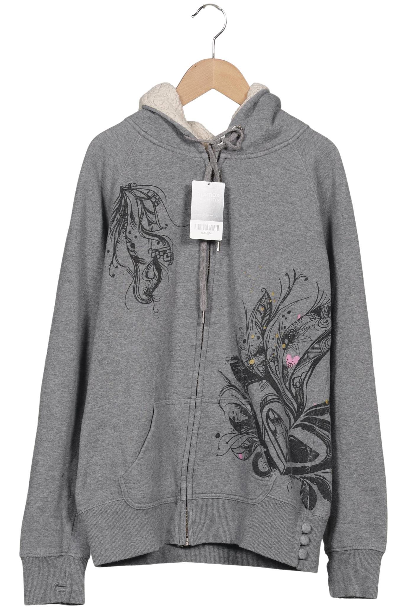 

Roxy Damen Kapuzenpullover, grau, Gr. 44