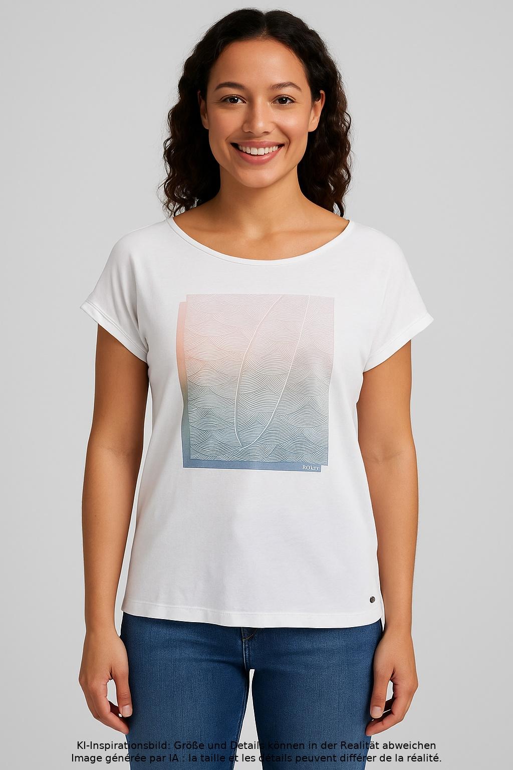 

Roxy Damen T-Shirt, weiß, Gr. 44