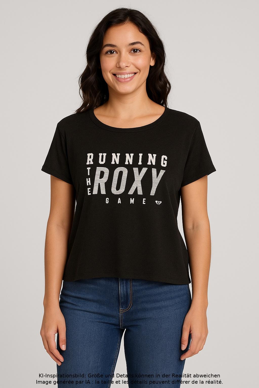

Roxy Damen T-Shirt, schwarz, Gr. 36