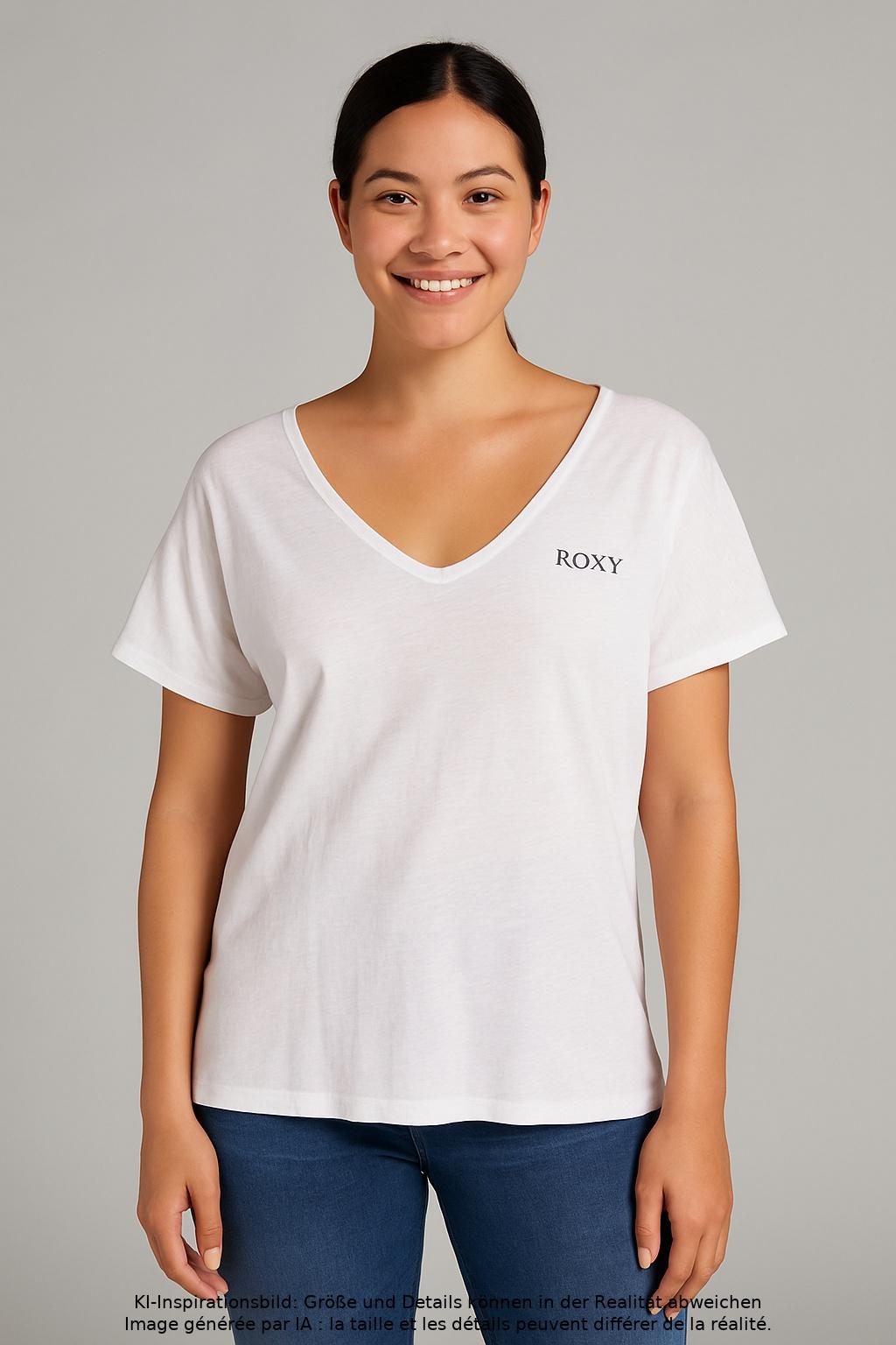 

Roxy Damen T-Shirt, weiß, Gr. 44