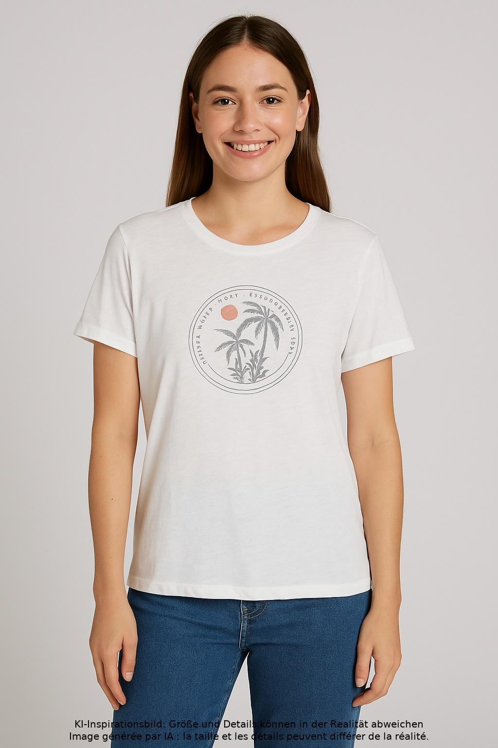 

Roxy Damen T-Shirt, weiß, Gr. 44