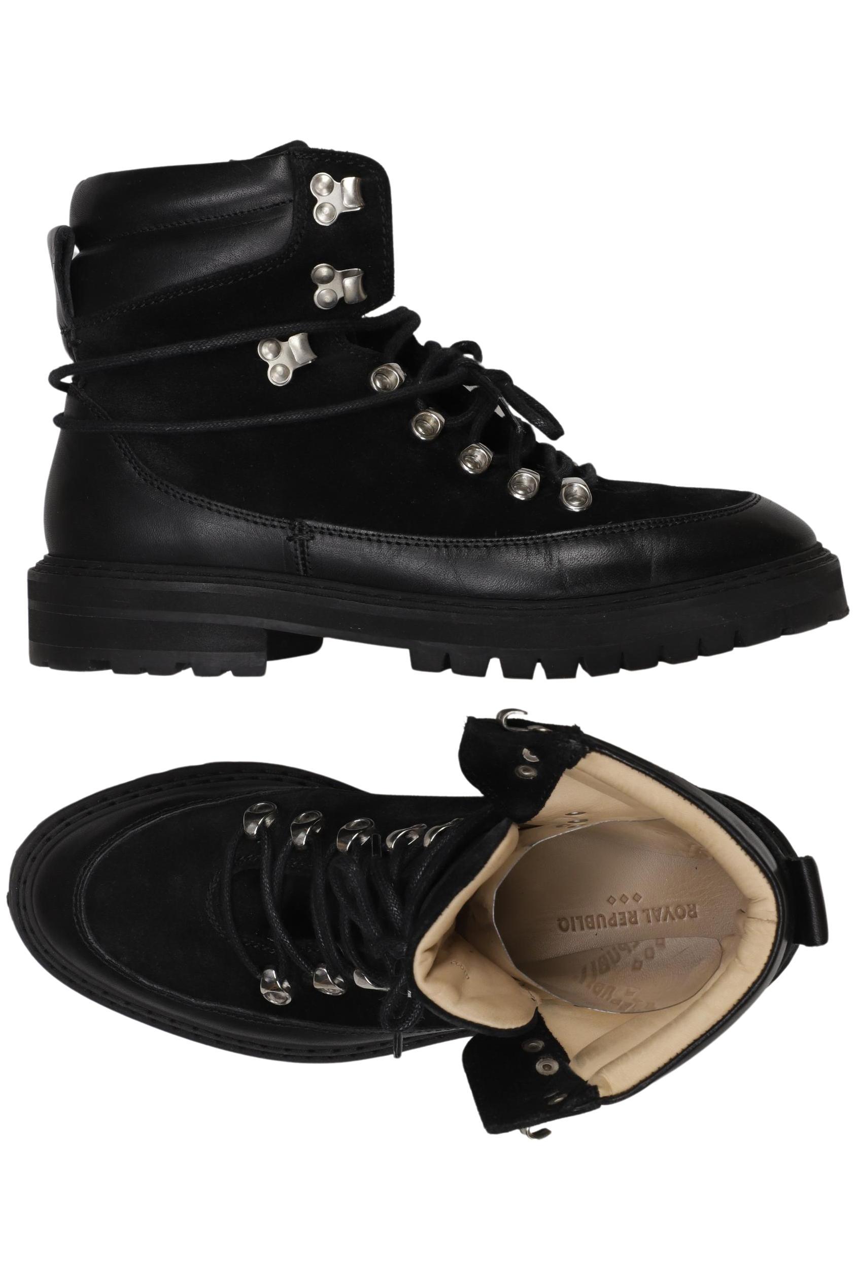 

Royal Republiq Damen Stiefelette, schwarz, Gr. 40