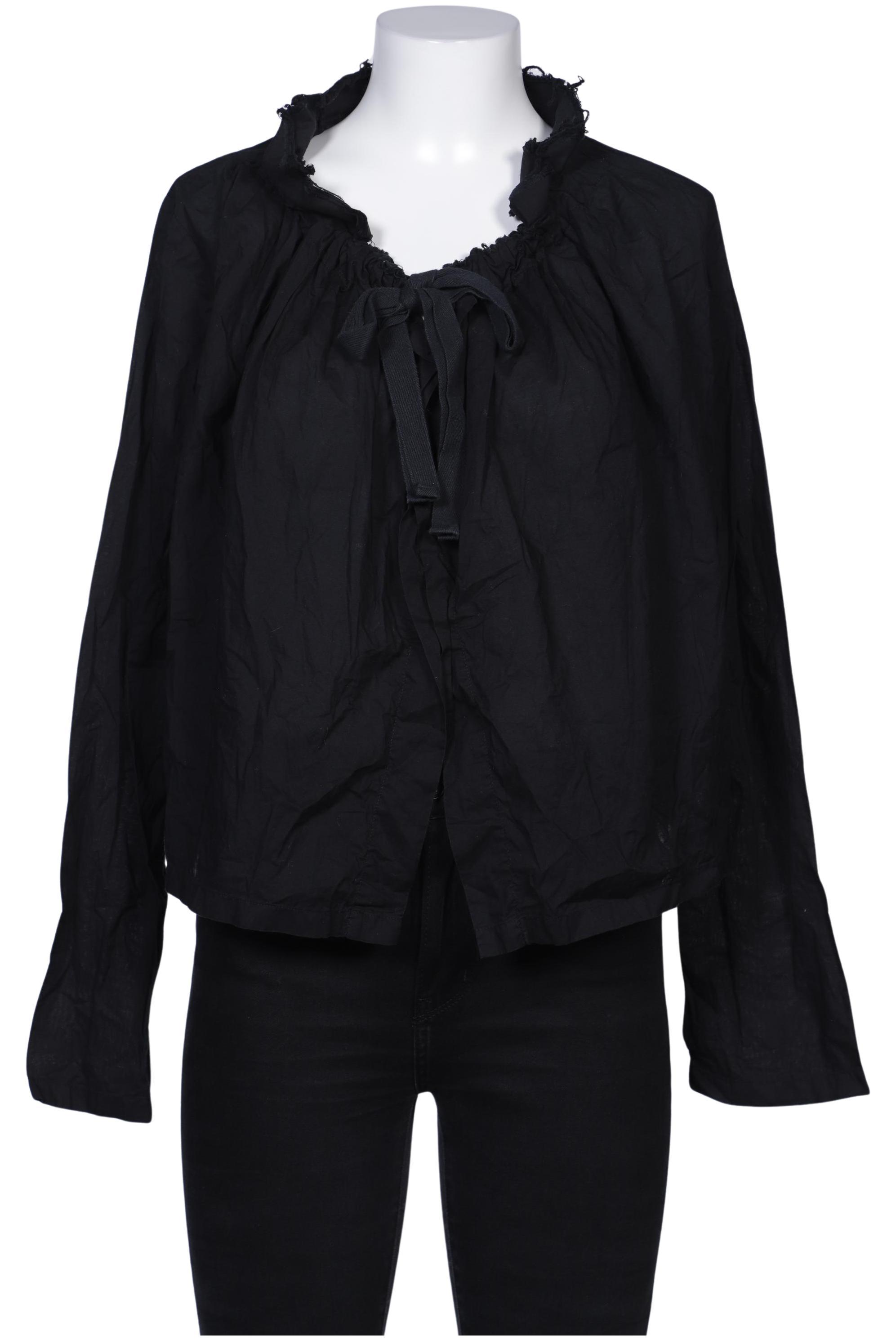 

Rundholz Damen Bluse, schwarz, Gr. 38