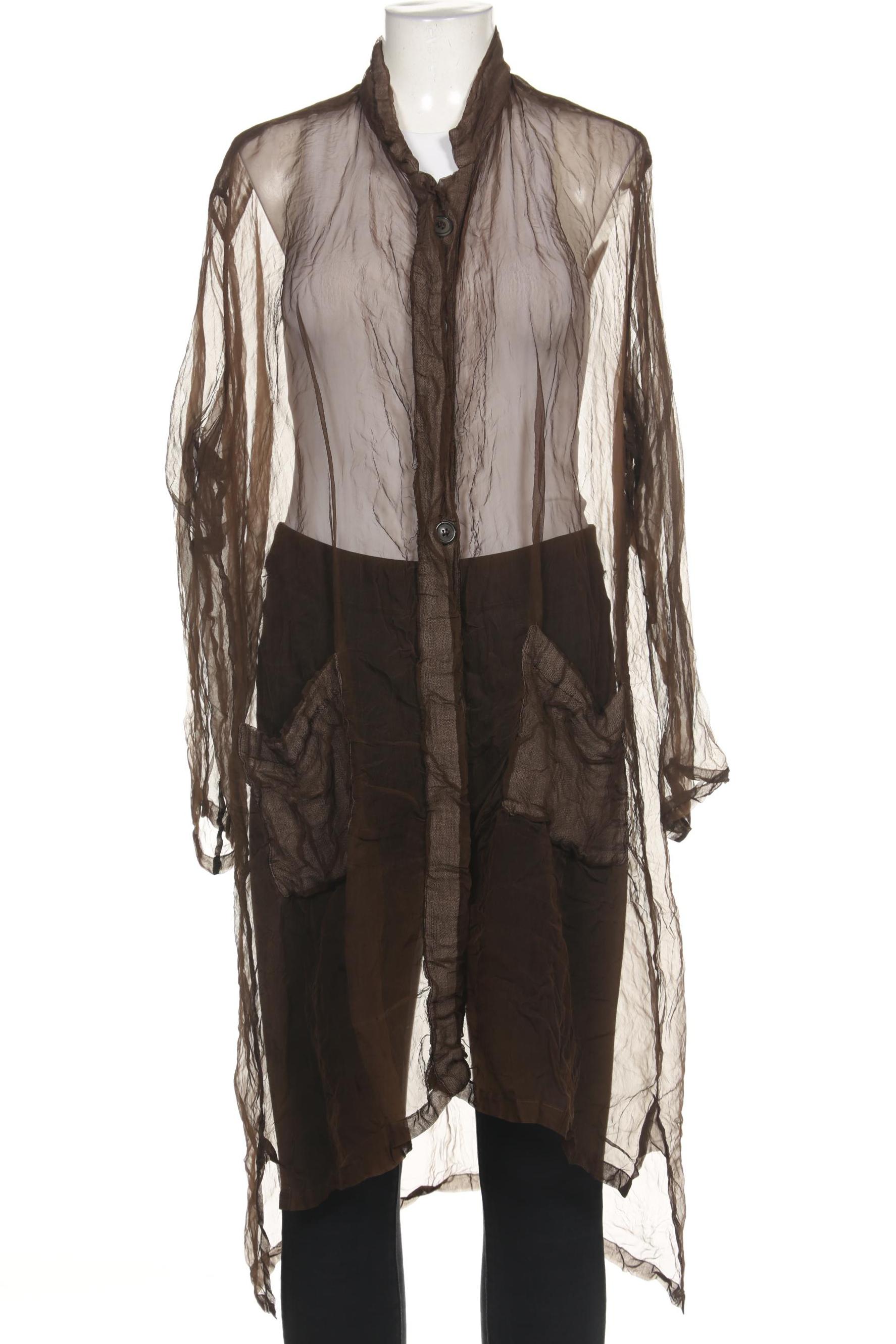 

Rundholz Damen Bluse, braun, Gr. 38