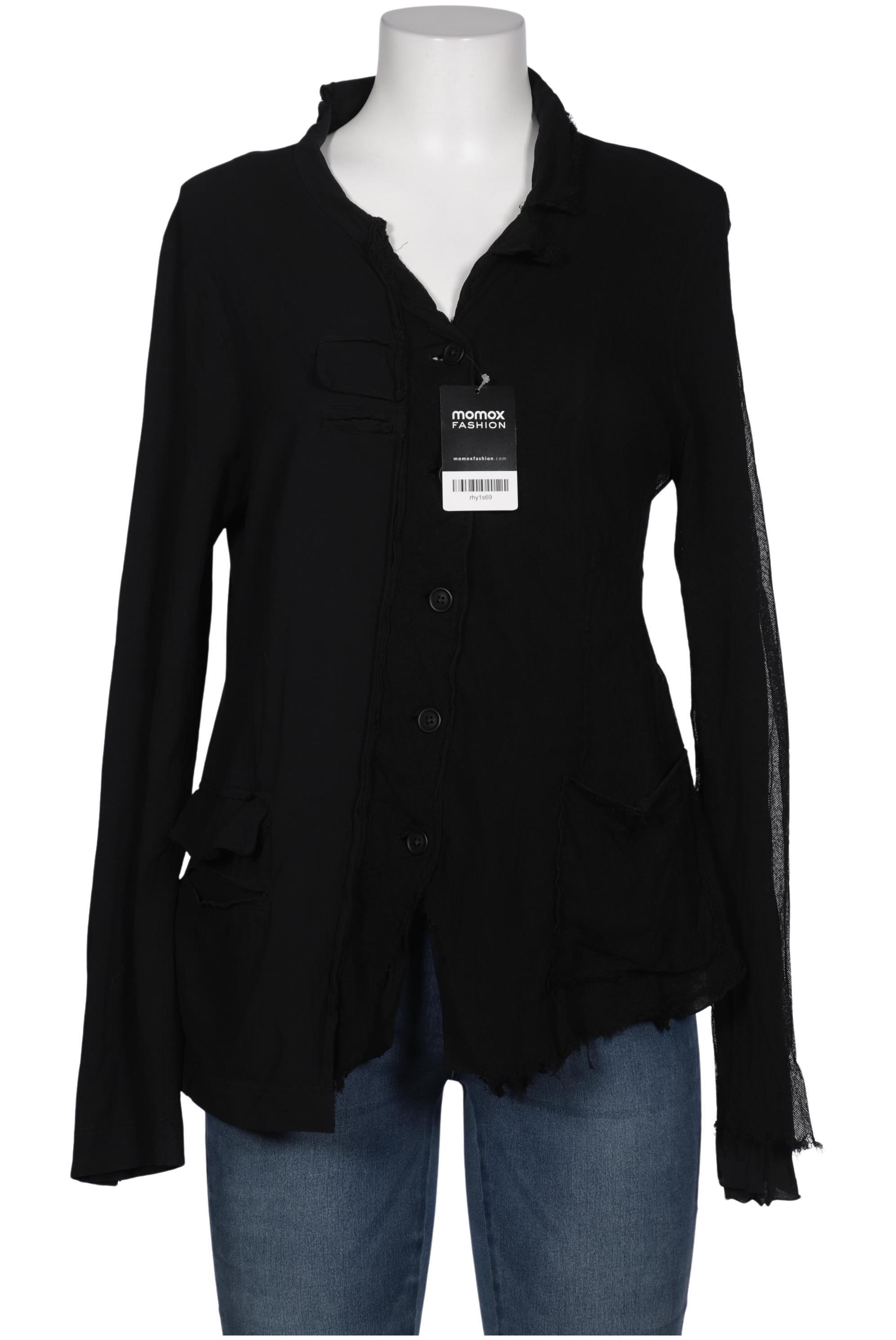 

Rundholz Damen Bluse, schwarz, Gr. 42