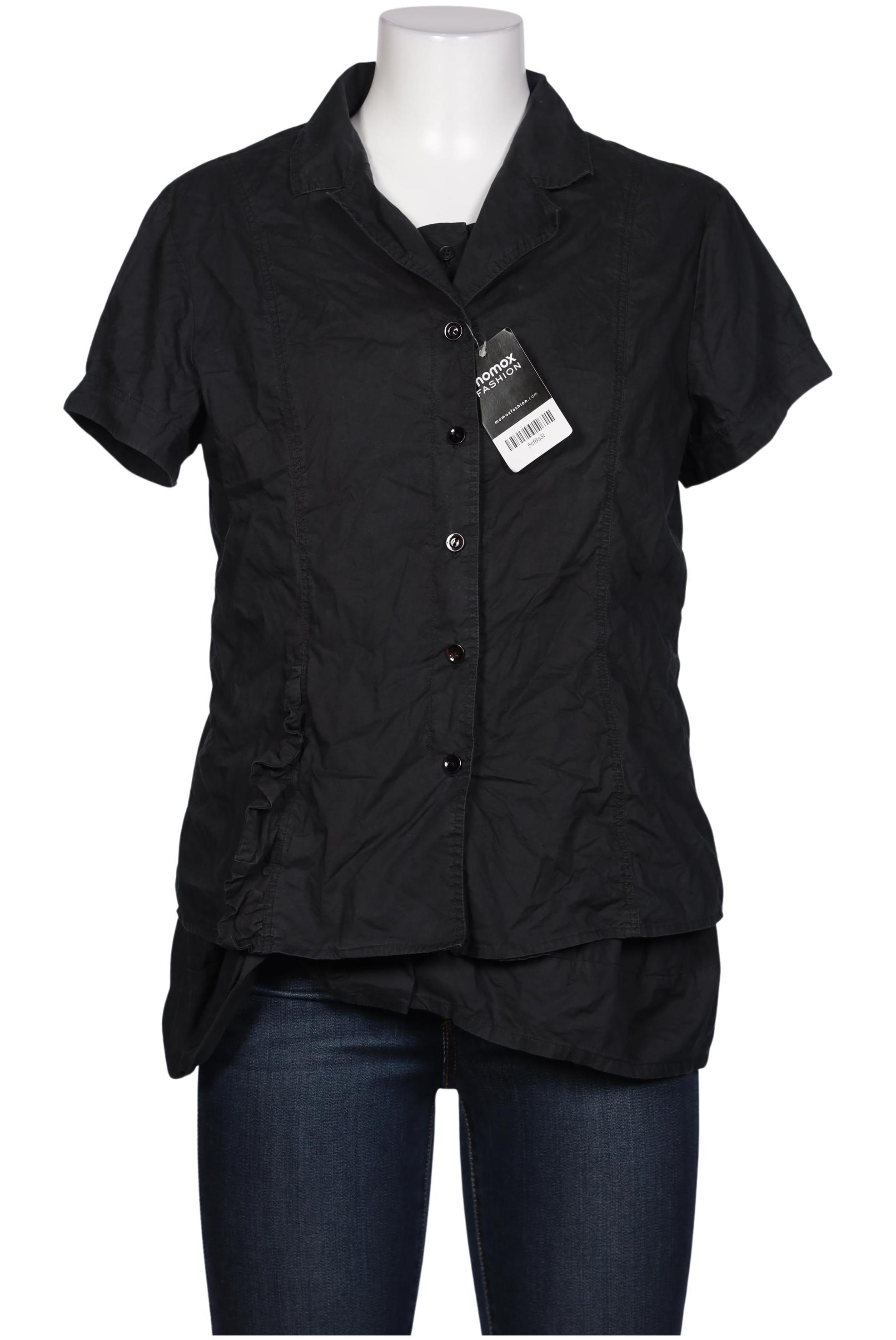 

Rundholz Damen Bluse, schwarz, Gr. 42