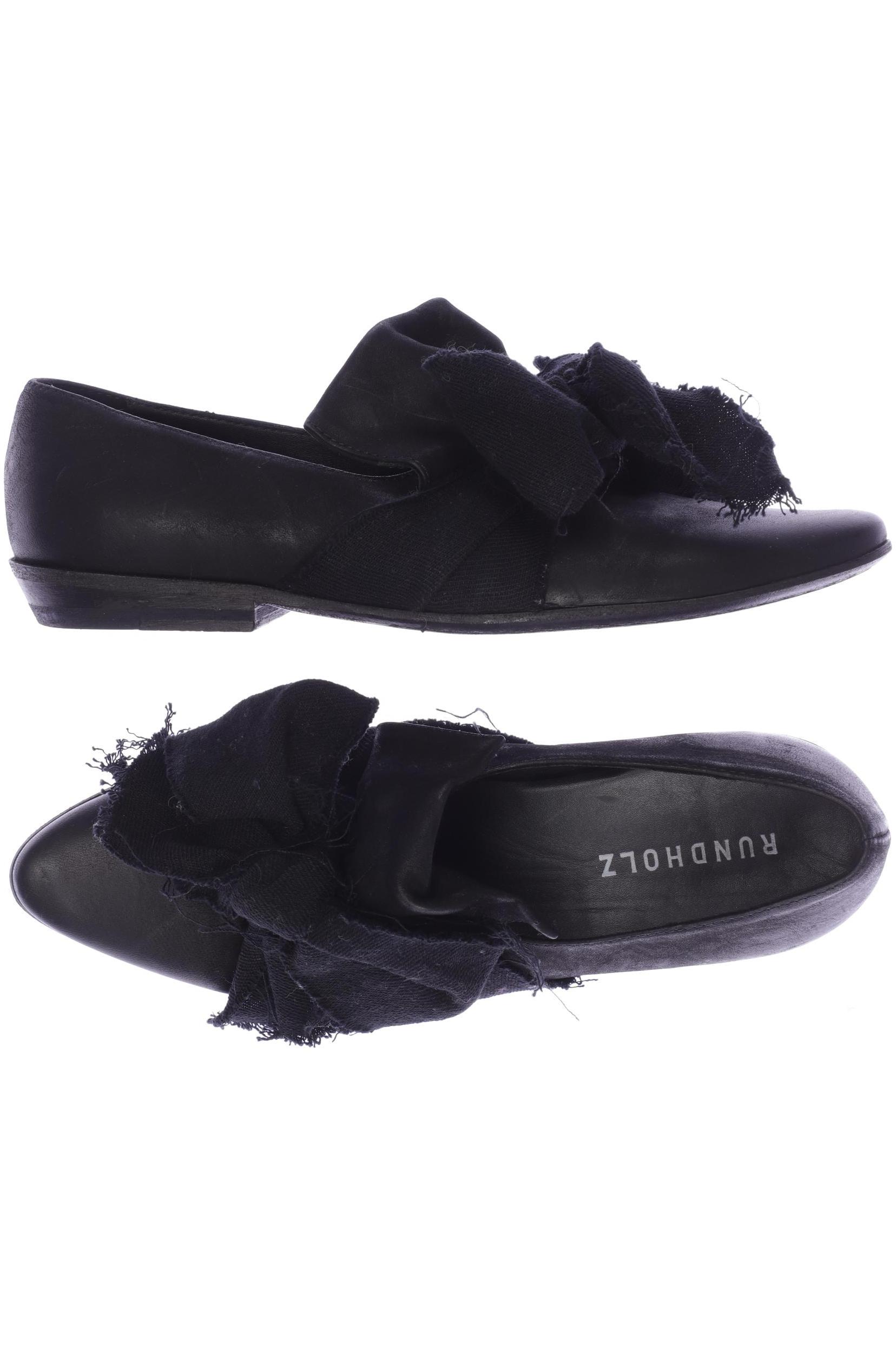 

Rundholz Damen Halbschuh, schwarz, Gr. 36